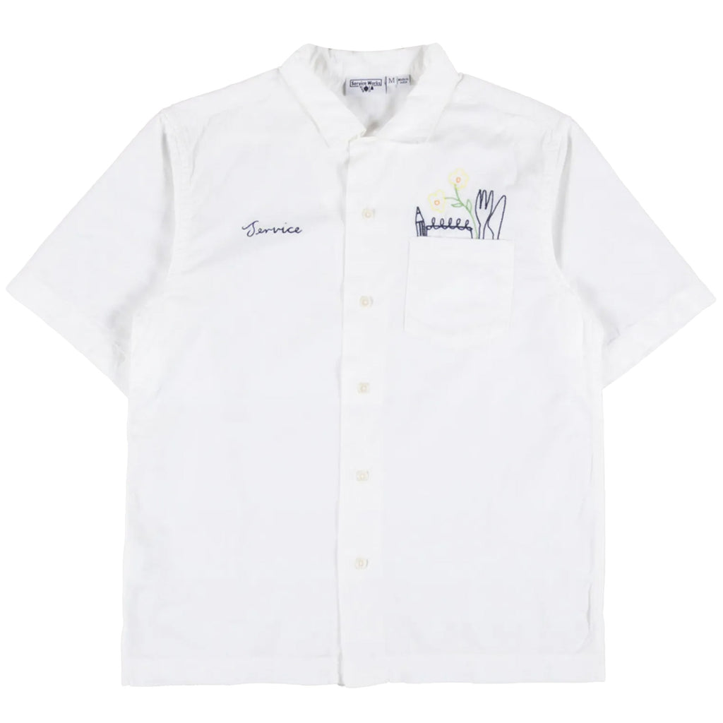 Service Works Light Twill Necessities Shirt - Off White