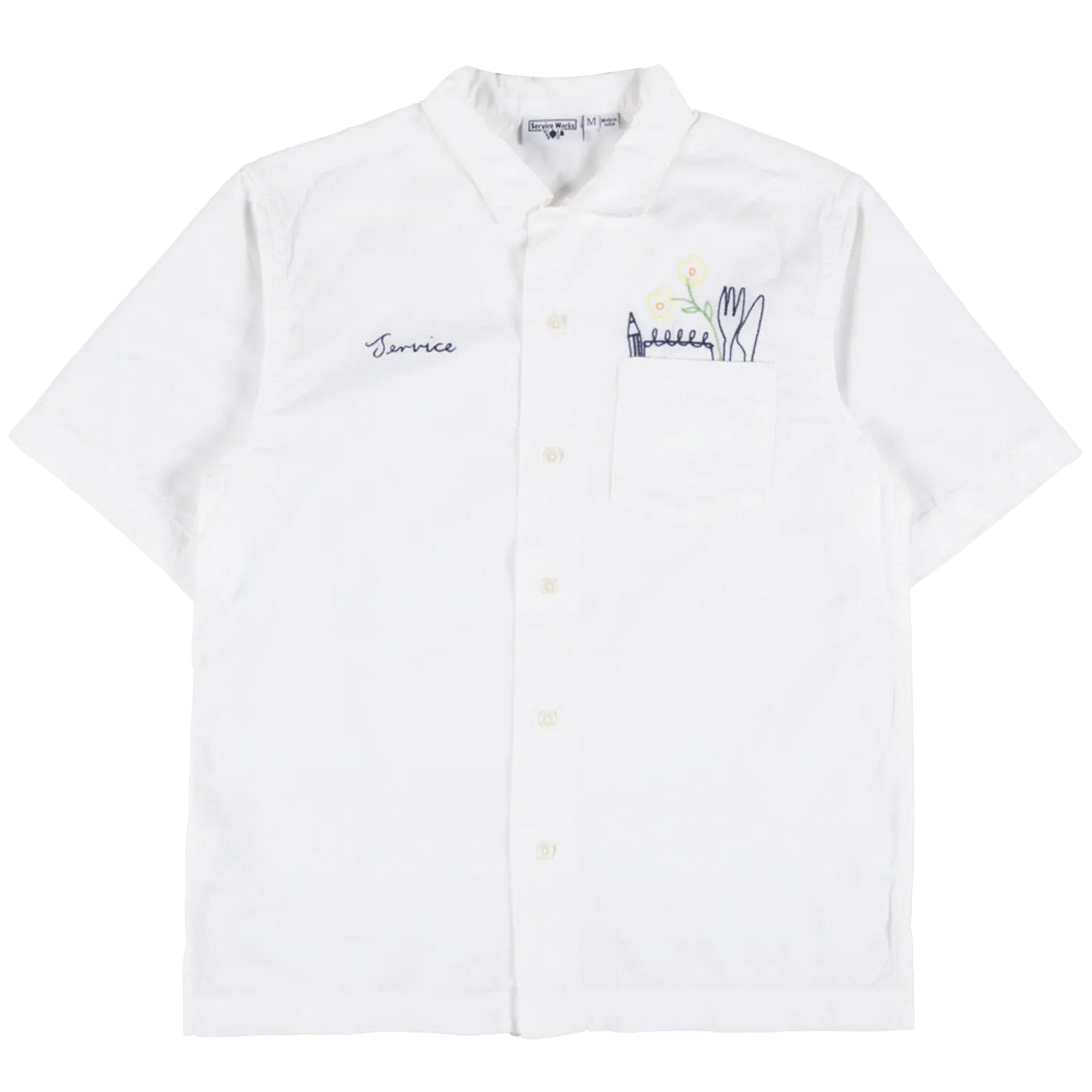 Service Works Light Twill Necessities Shirt - Off White