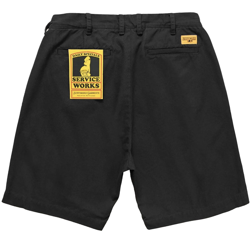 Service Works Drill Part Timer Shorts - Black