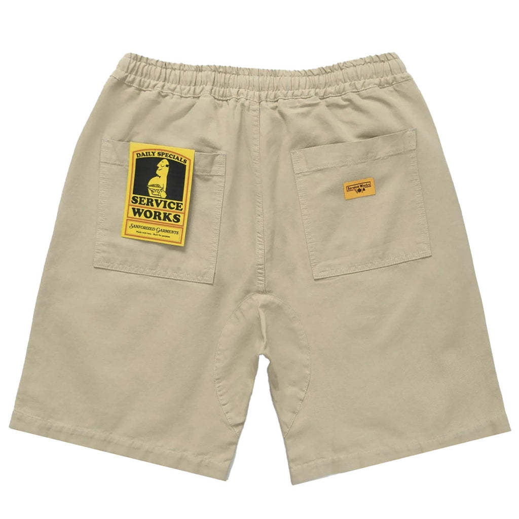 Service Works Classic Chef Shorts - Khaki