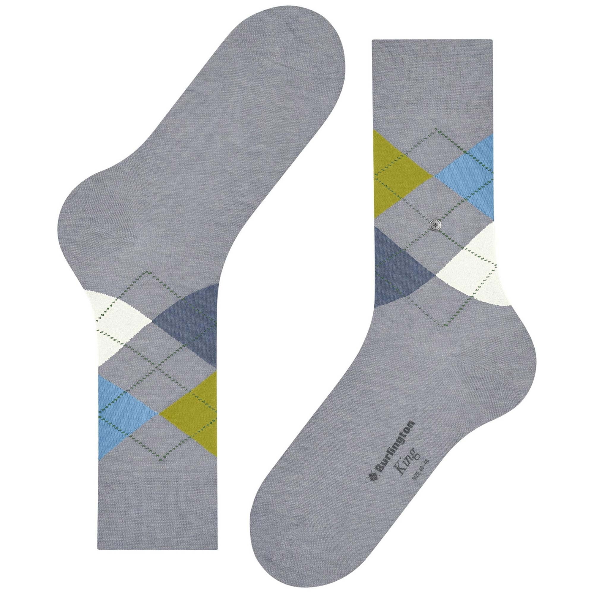 King Socks - Grey Blue
