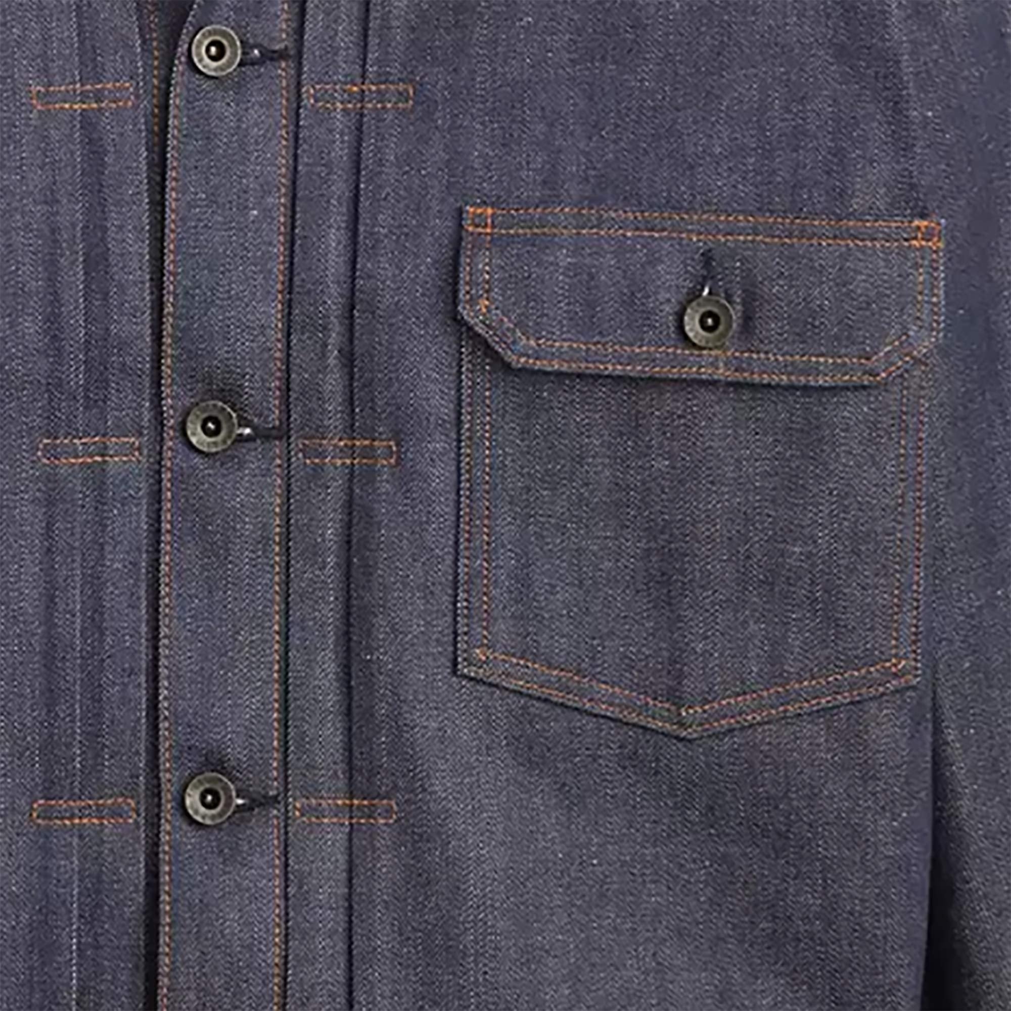 1920s Lot 213 Jacket - Rigid Blue