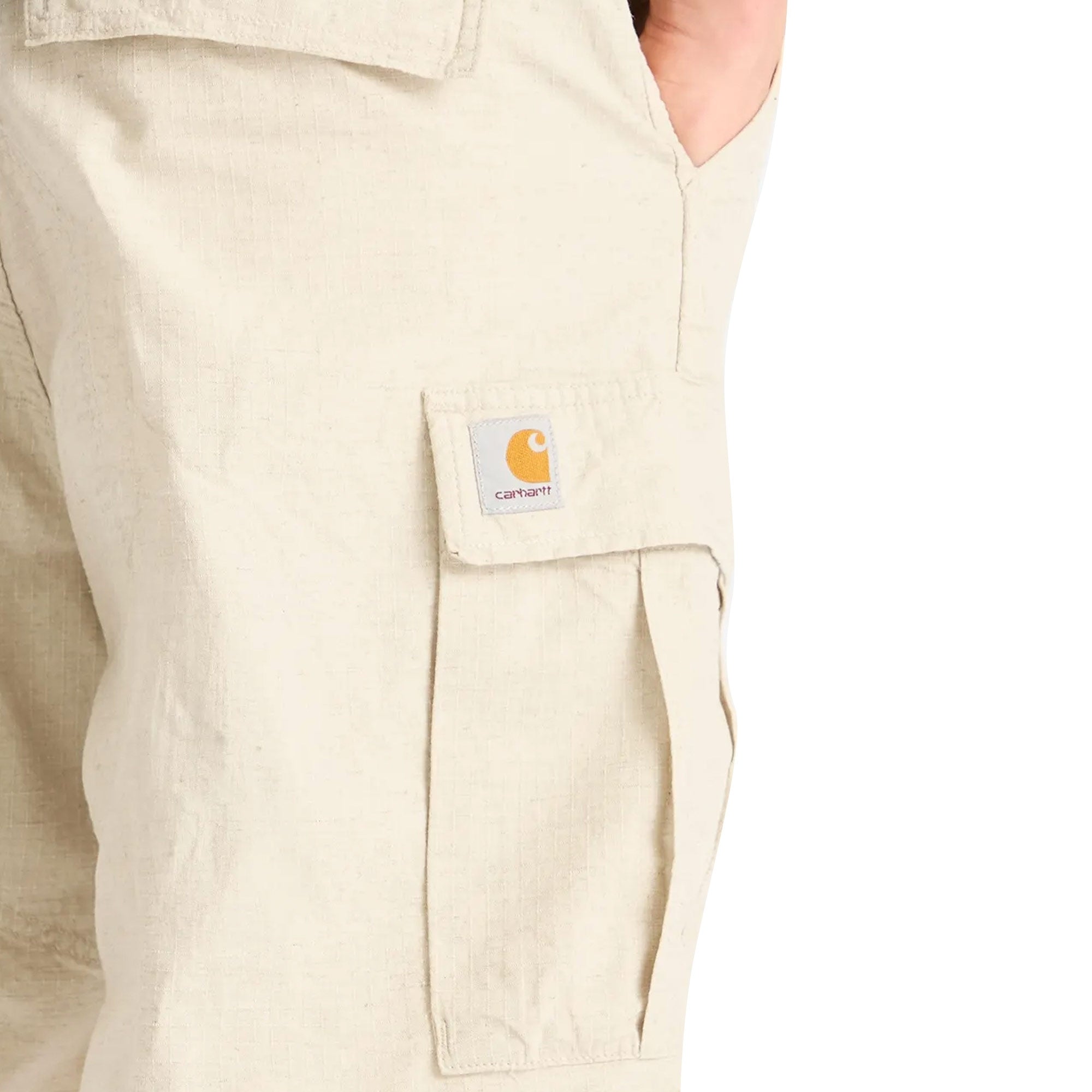 Carhartt WIP Alan Cargo Shorts - Natural Rinse