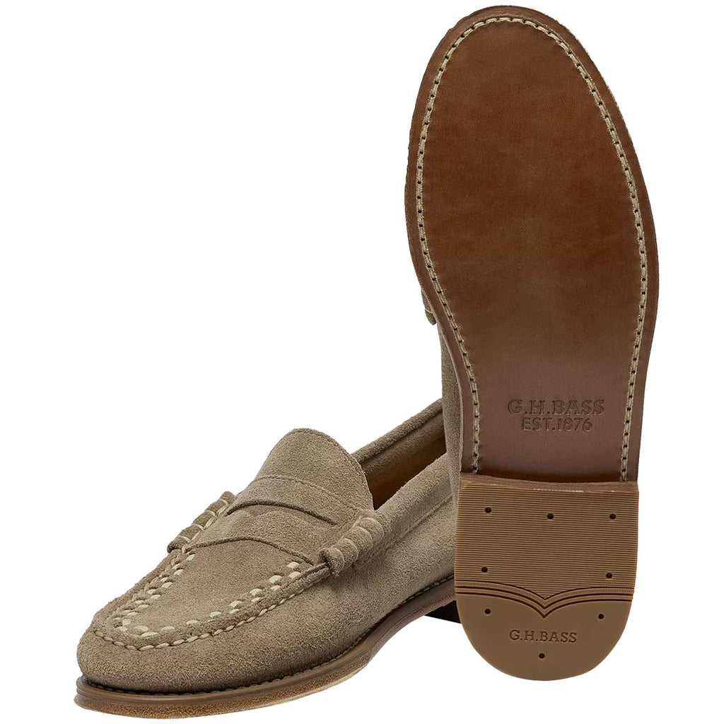 G.H. Bass Weejun Heritage Larson Loafers - Earth Suede