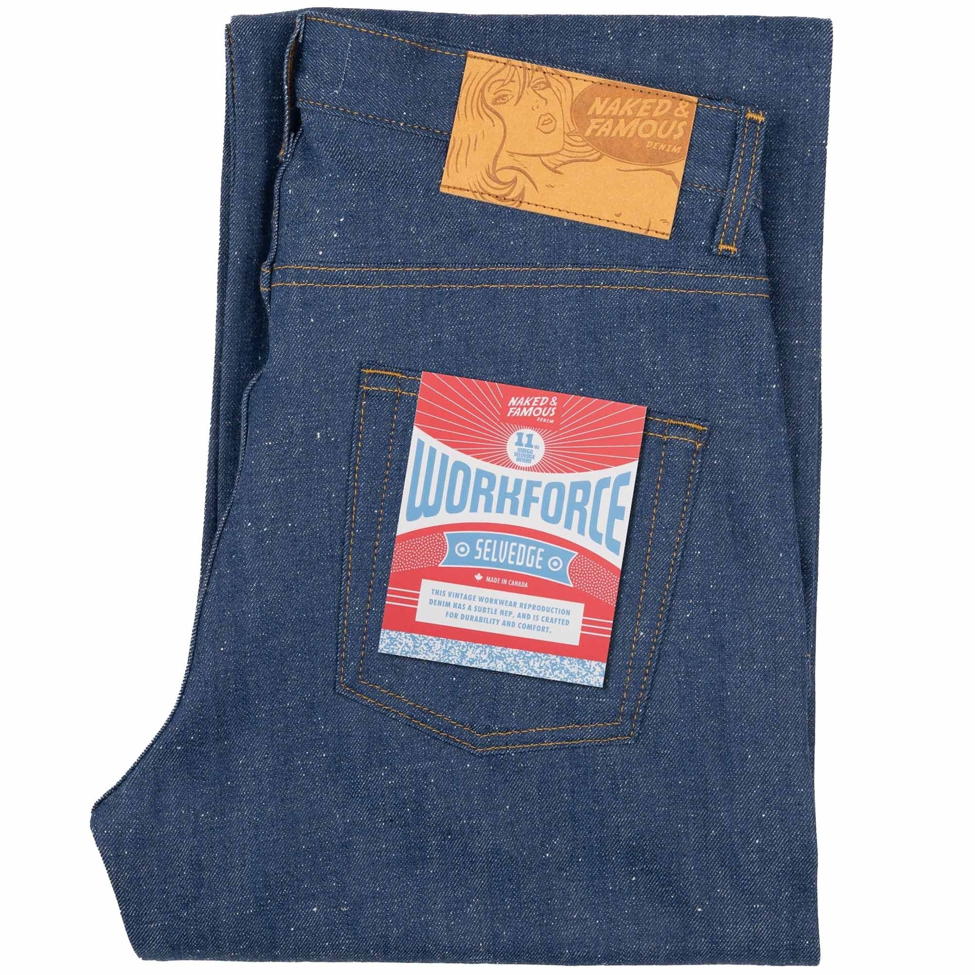 Weird Guy Workforce Selvedge - Indigo