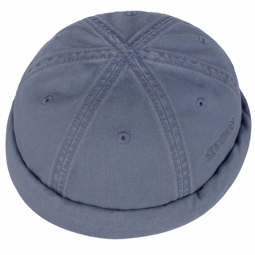Stetson Hats Ocala Cotton Docker Cap - Faded Blue