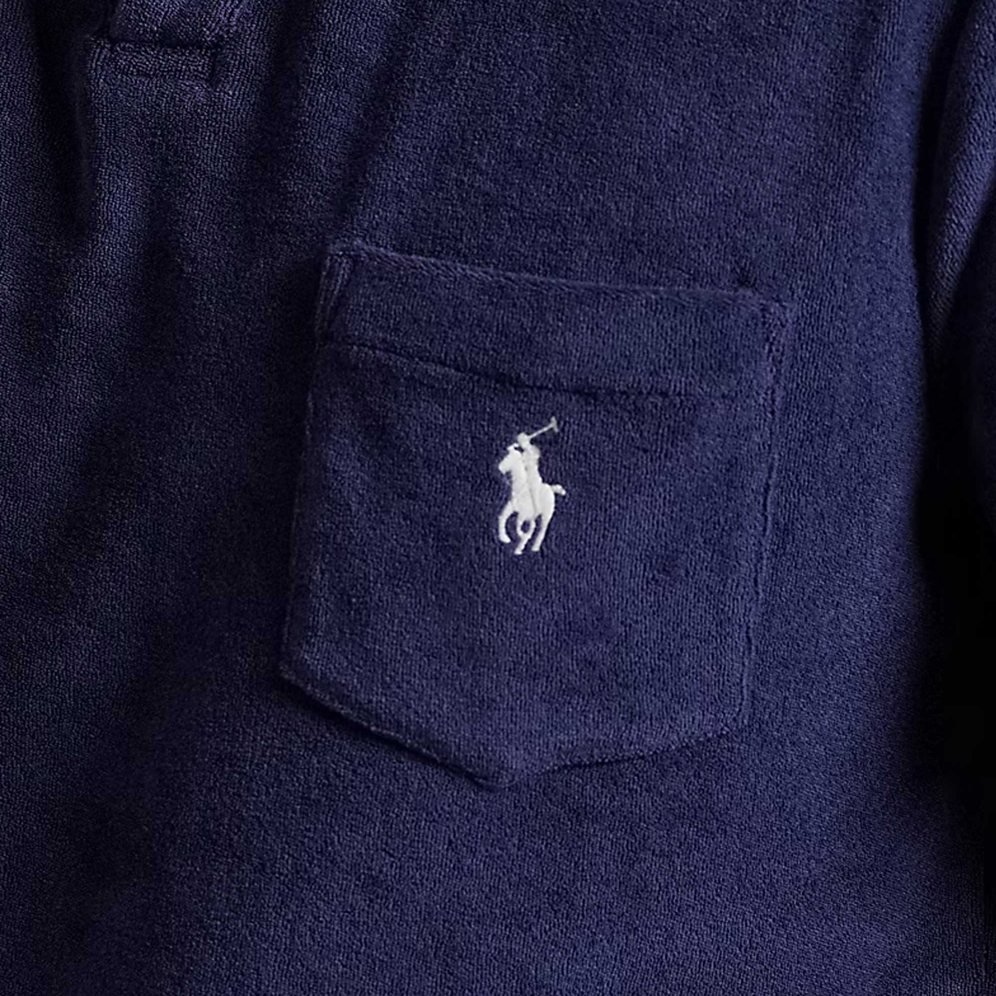 Polo Ralph Lauren Terry Polo Shirt - Navy