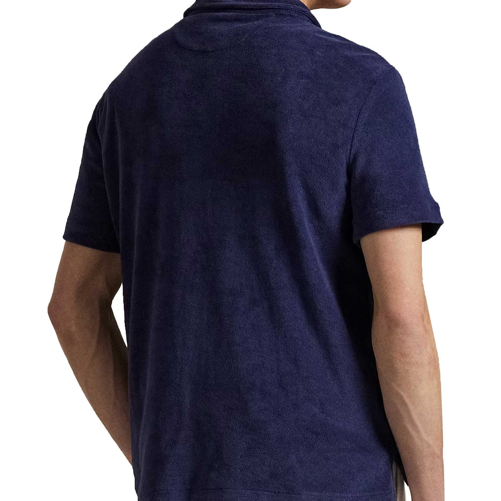 Polo Ralph Lauren Terry Polo Shirt - Navy