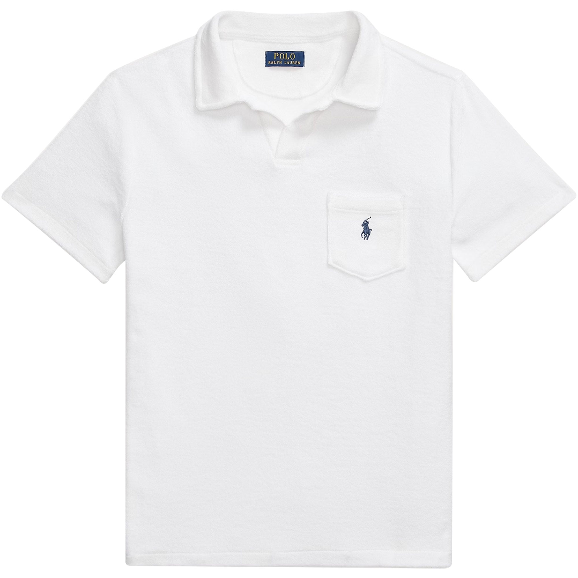 Polo Ralph Lauren Terry Polo Shirt - White
