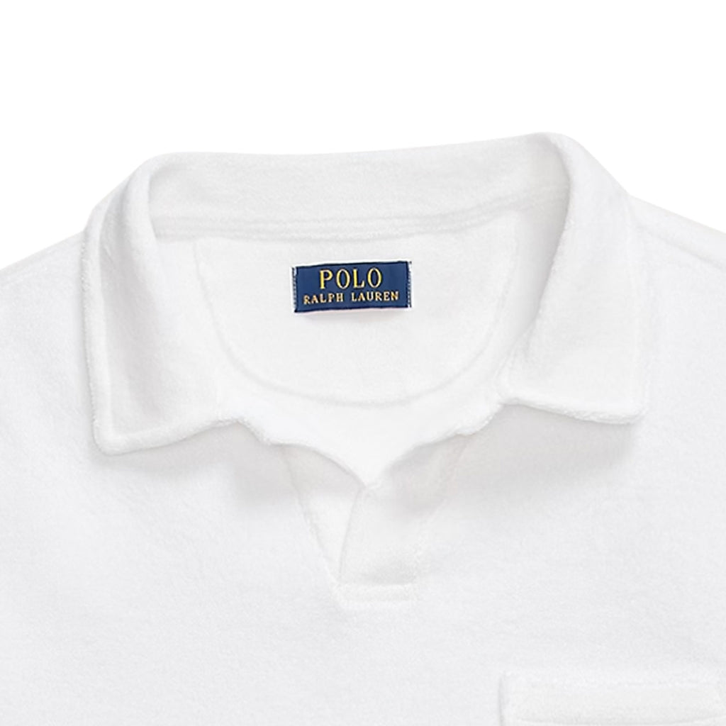Polo Ralph Lauren Terry Polo Shirt - White