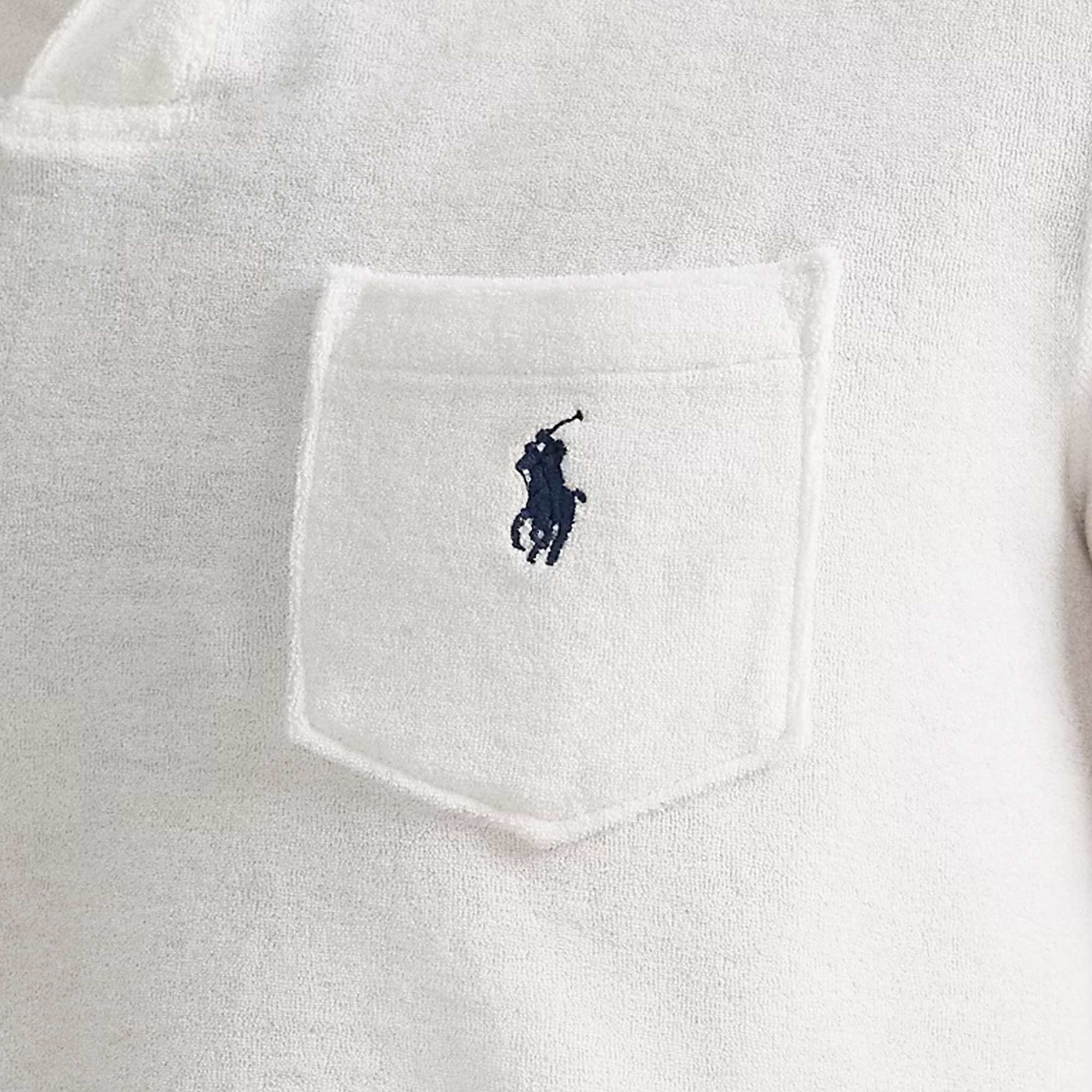 Polo Ralph Lauren Terry Polo Shirt - White