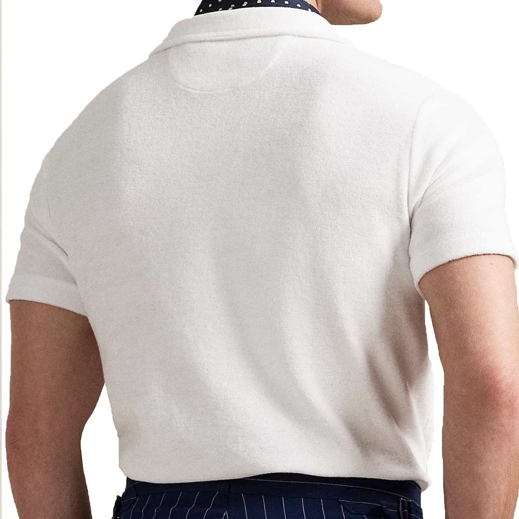 Polo Ralph Lauren Terry Polo Shirt - White