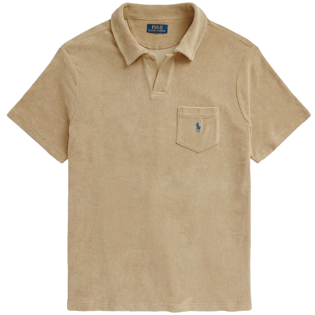 Polo Ralph Lauren Terry Polo Shirt - Beige