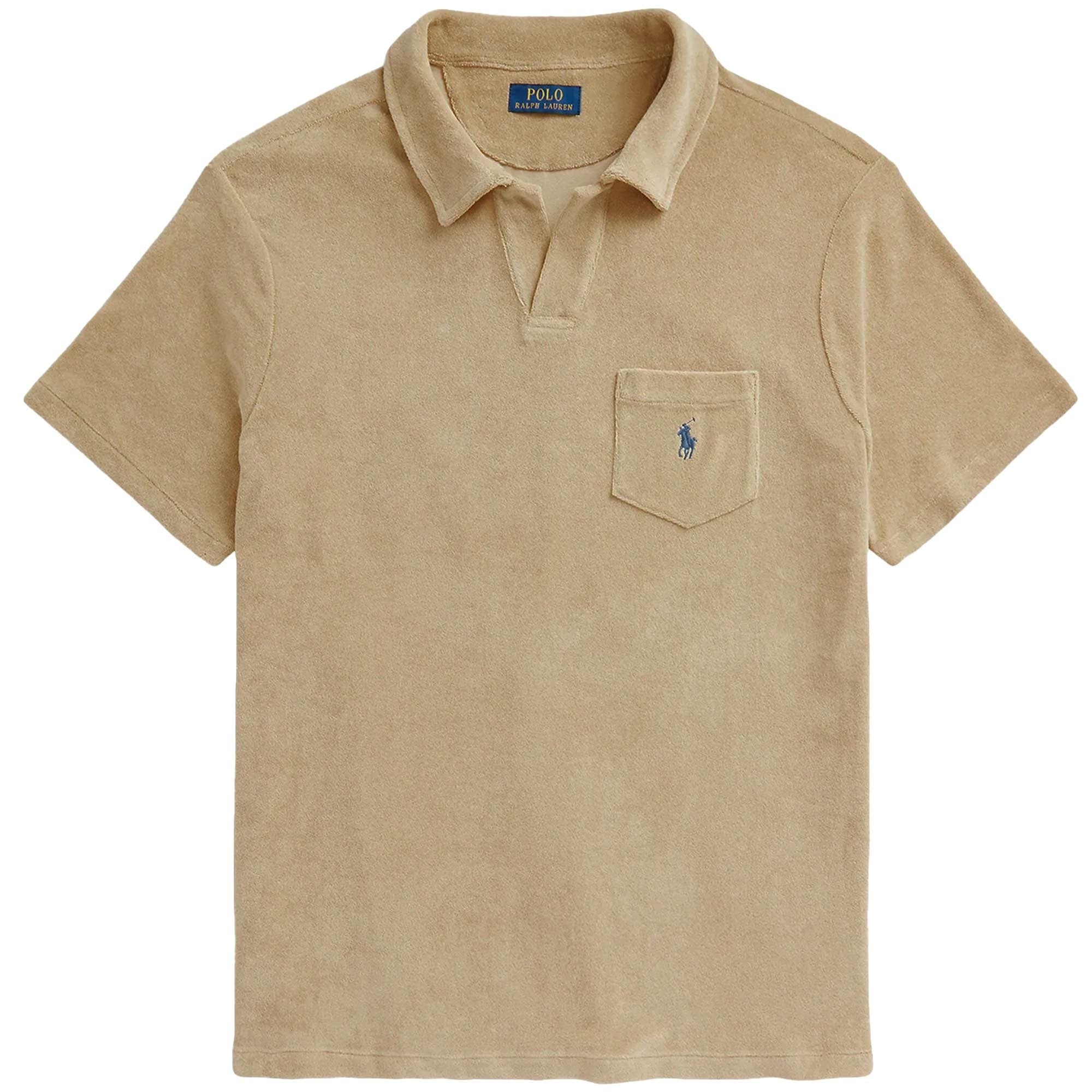 Polo Ralph Lauren Terry Polo Shirt - Beige
