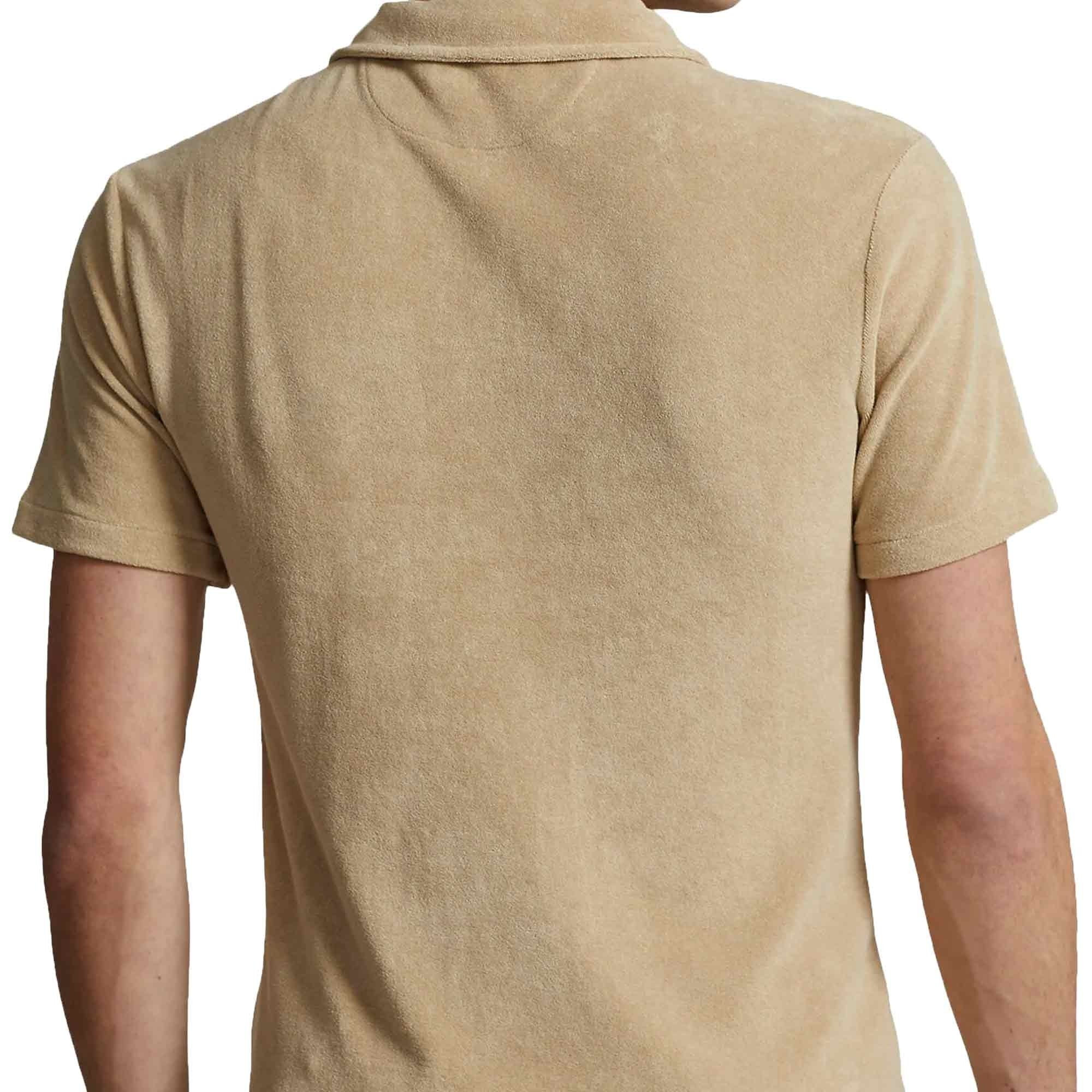 Polo Ralph Lauren Terry Polo Shirt - Beige