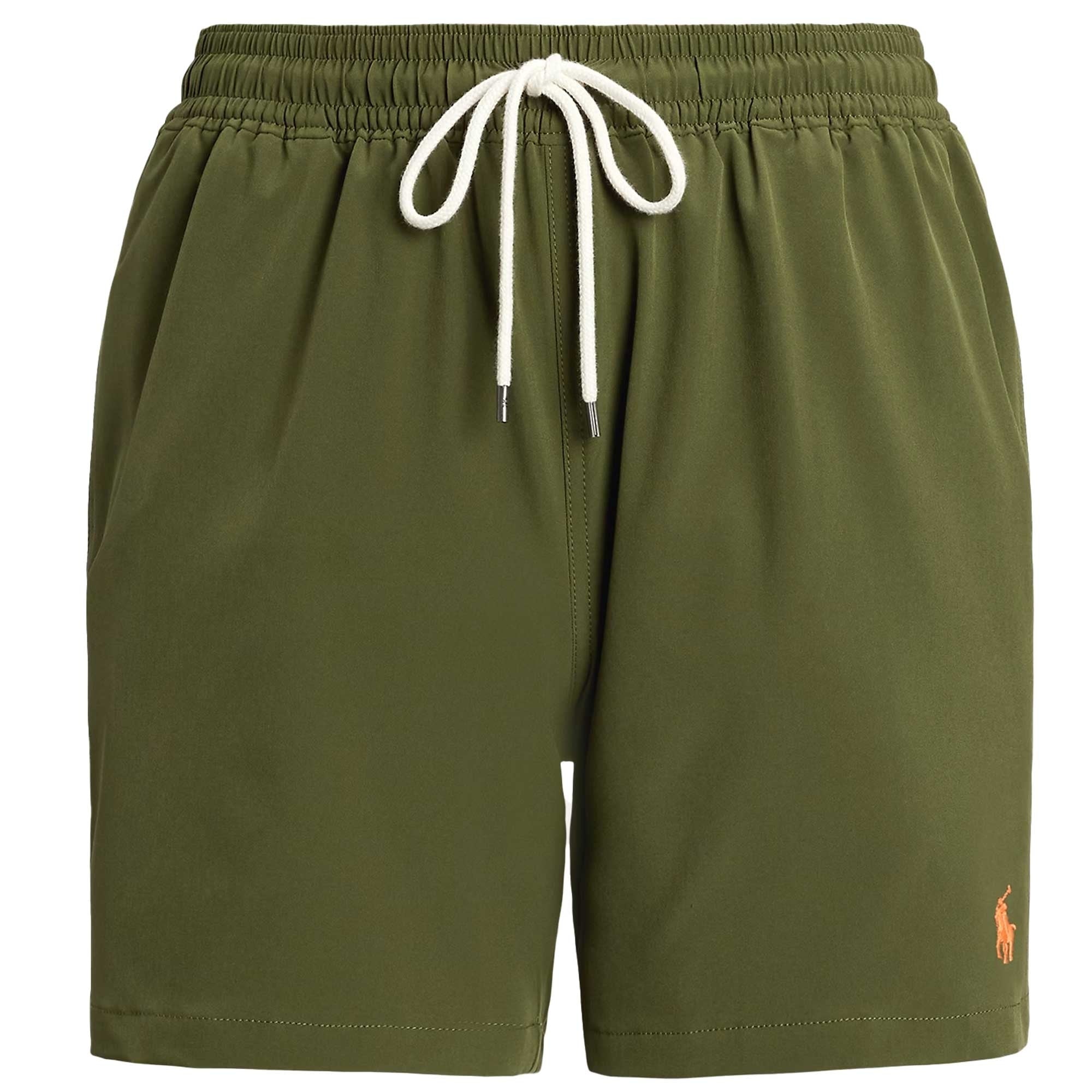 Polo Ralph Lauren 14.6 cm Traveller Classic Swimming Trunks -Olive