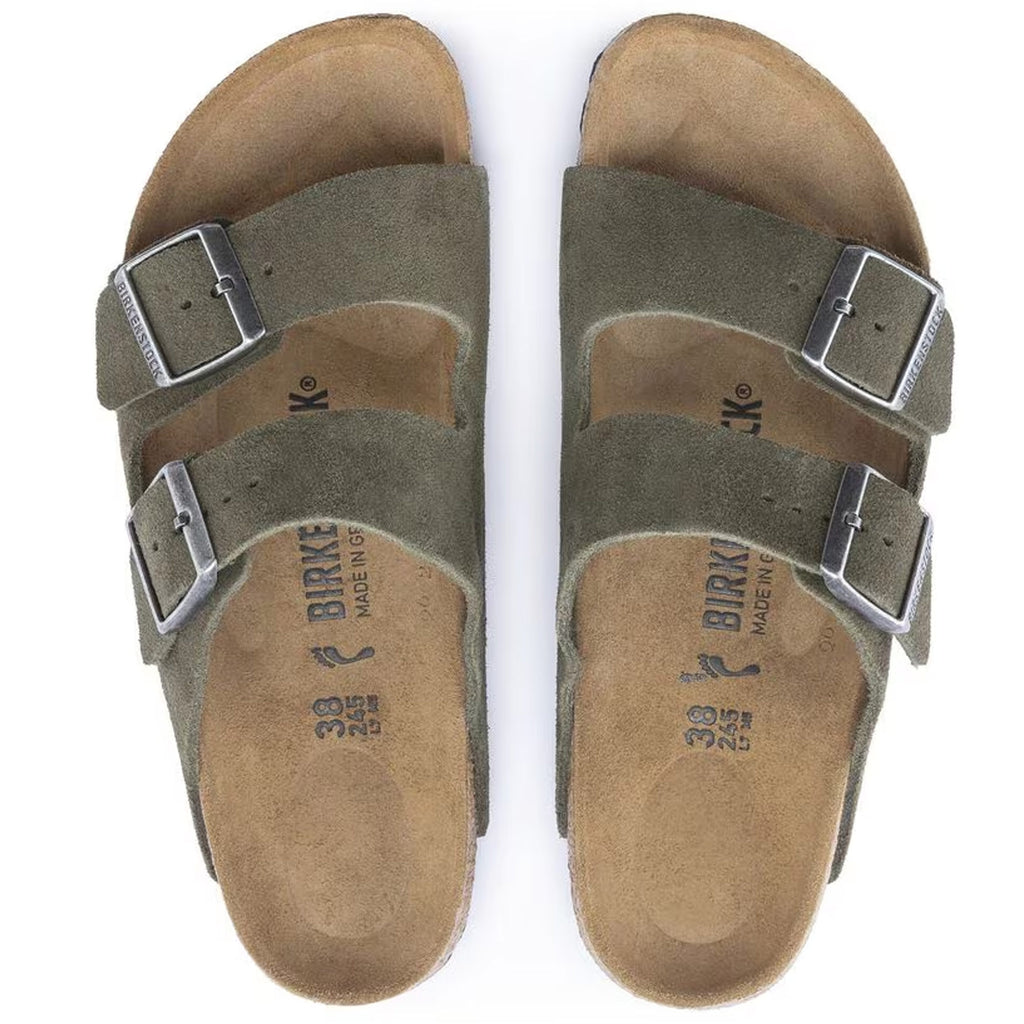 Birkenstock Arizona Suede Leather - Thyme