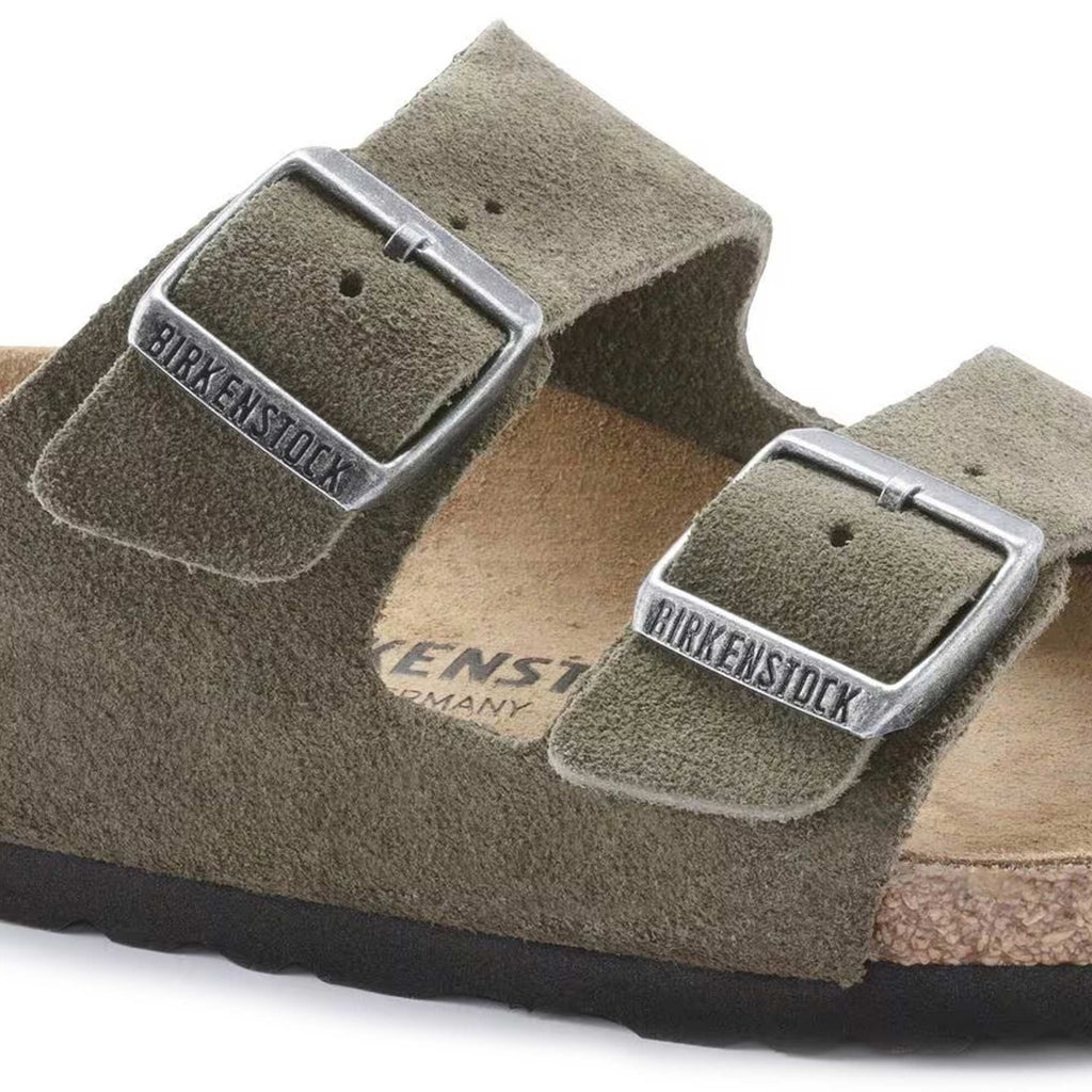 Birkenstock Arizona Suede Leather - Thyme
