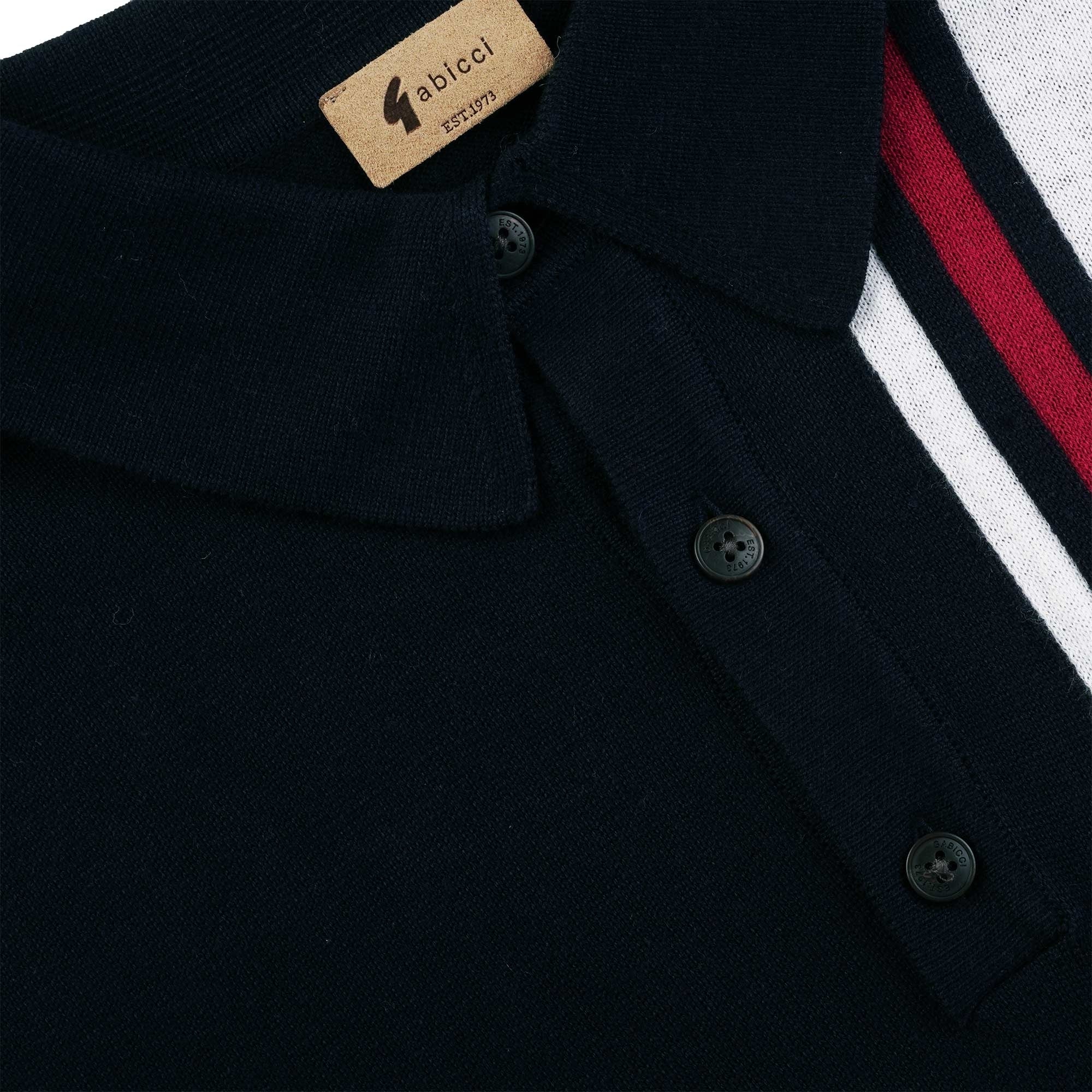 Gabicci Vintage Soda Polo Shirt - Navy