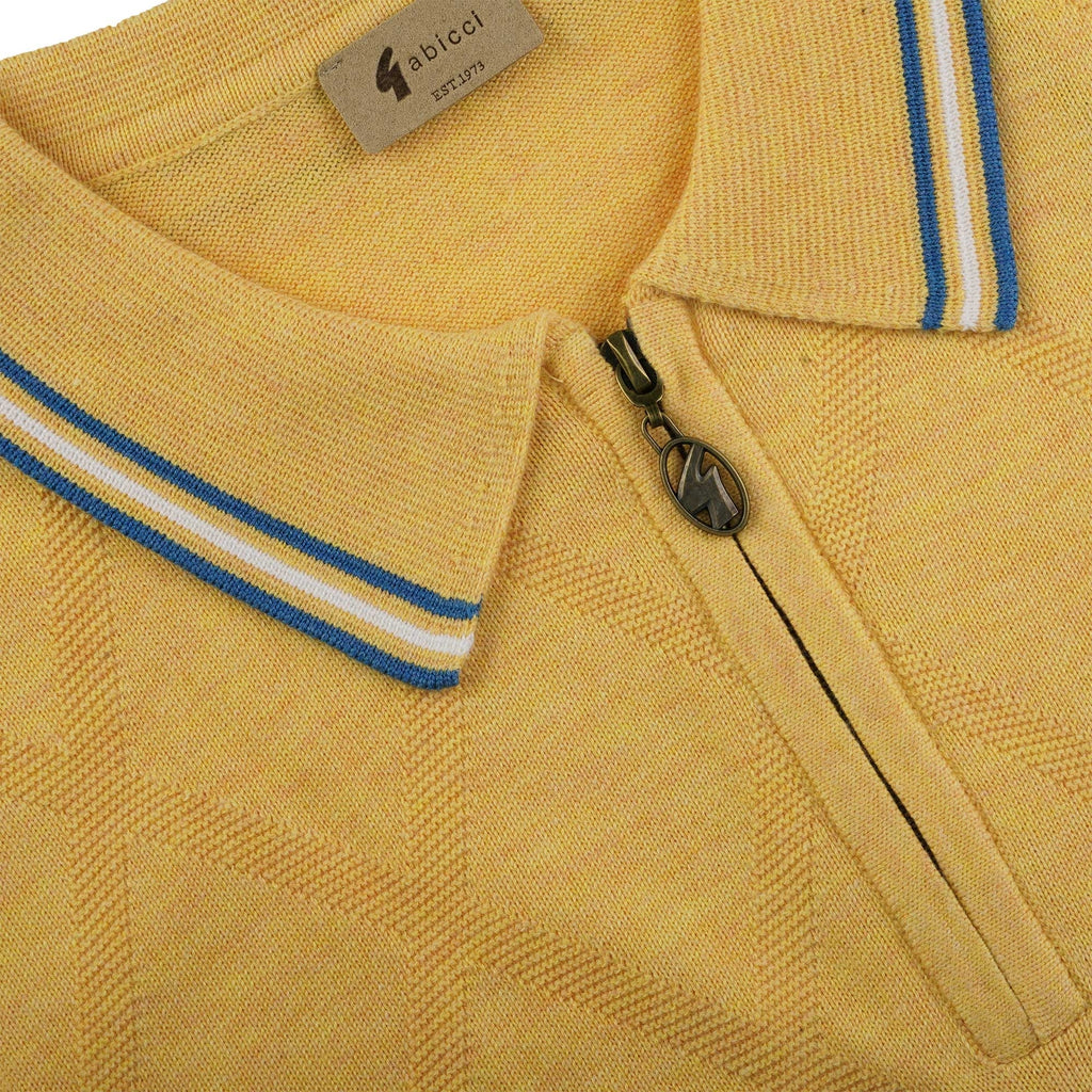 Moore Knit Polo Shirt - Pineapple