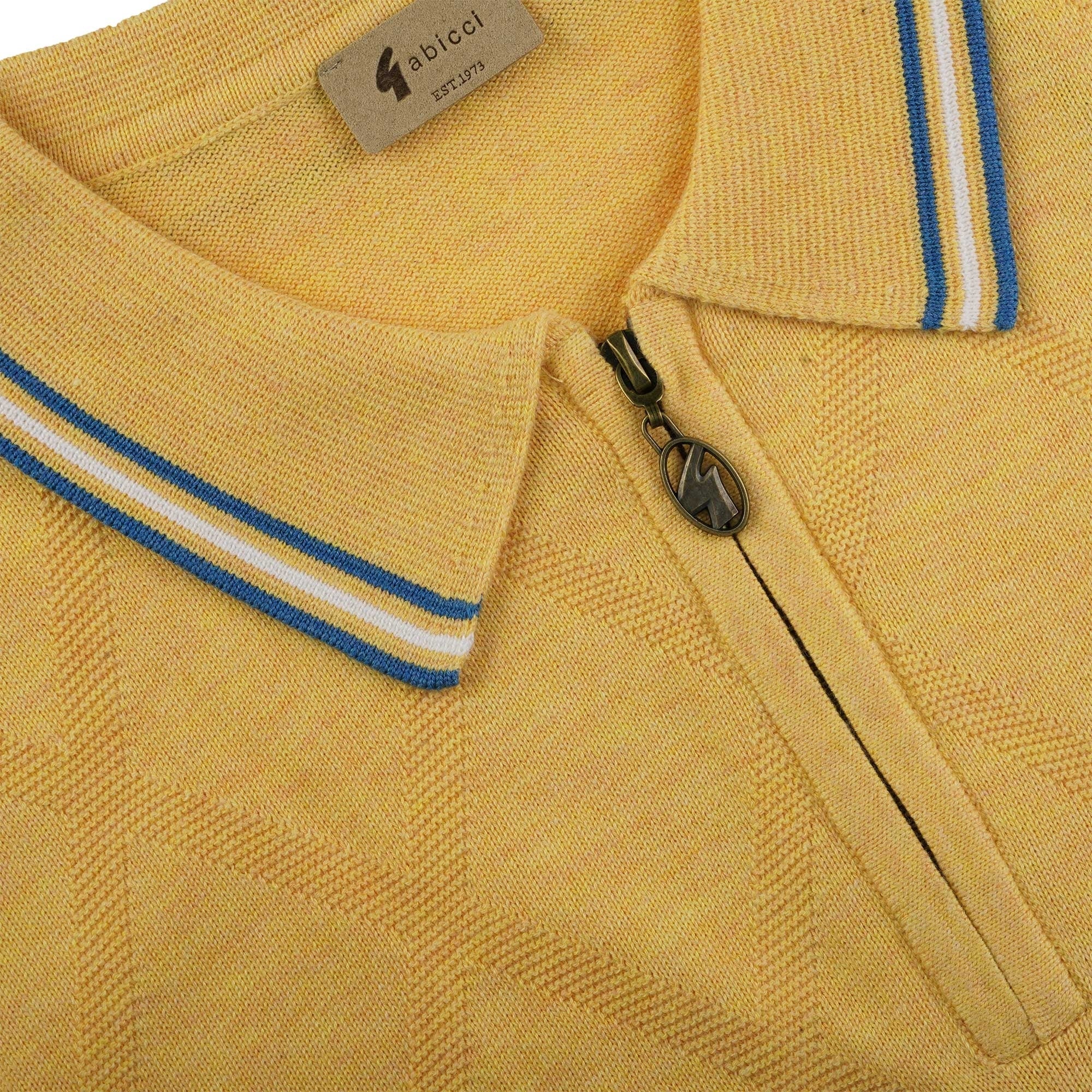 Moore Knit Polo Shirt - Pineapple
