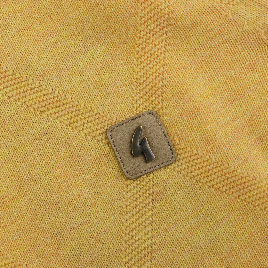 Moore Knit Polo Shirt - Pineapple