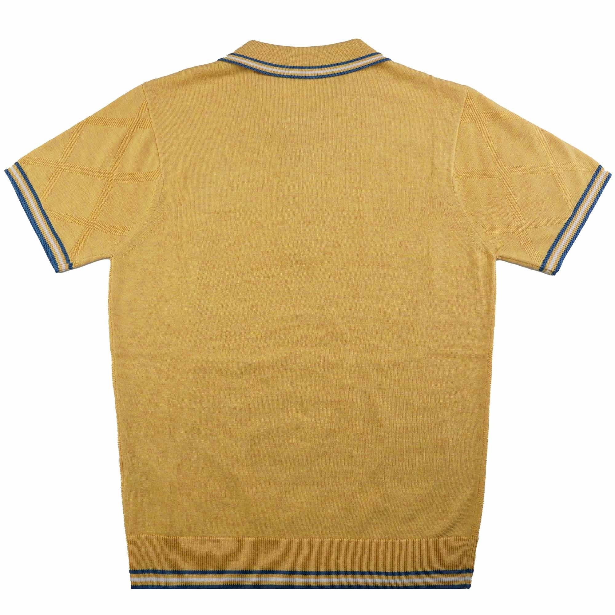 Moore Knit Polo Shirt - Pineapple