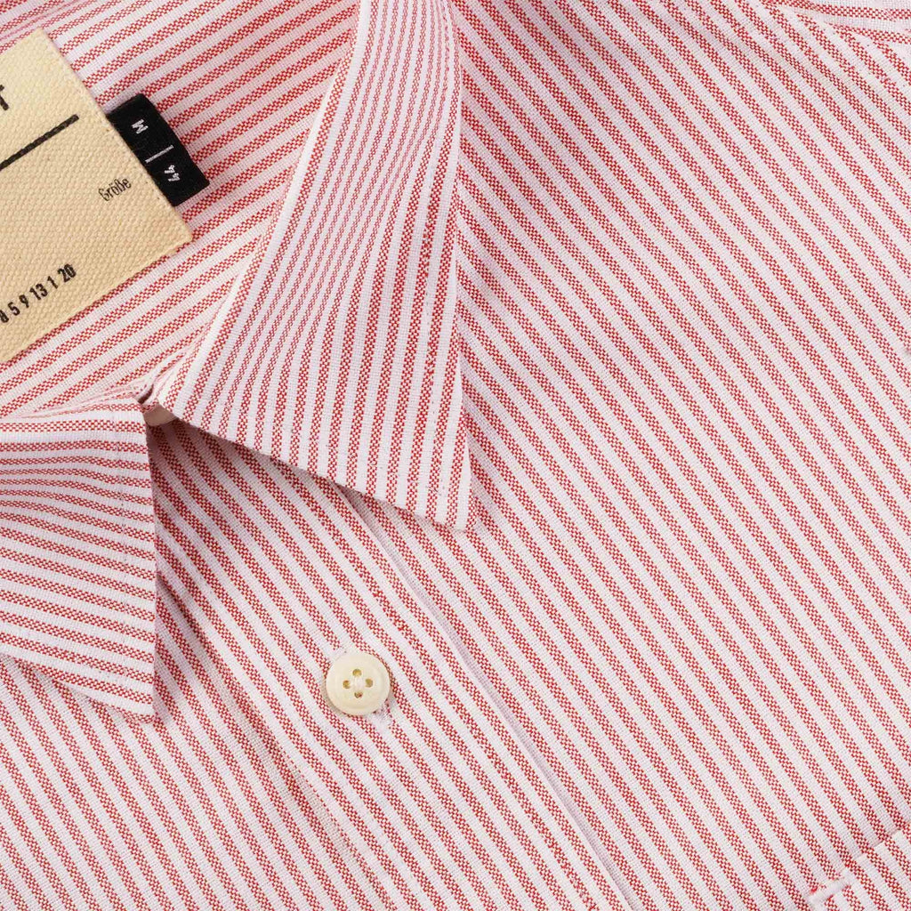 Heimat Oxford Artist Shirt - Safety Red