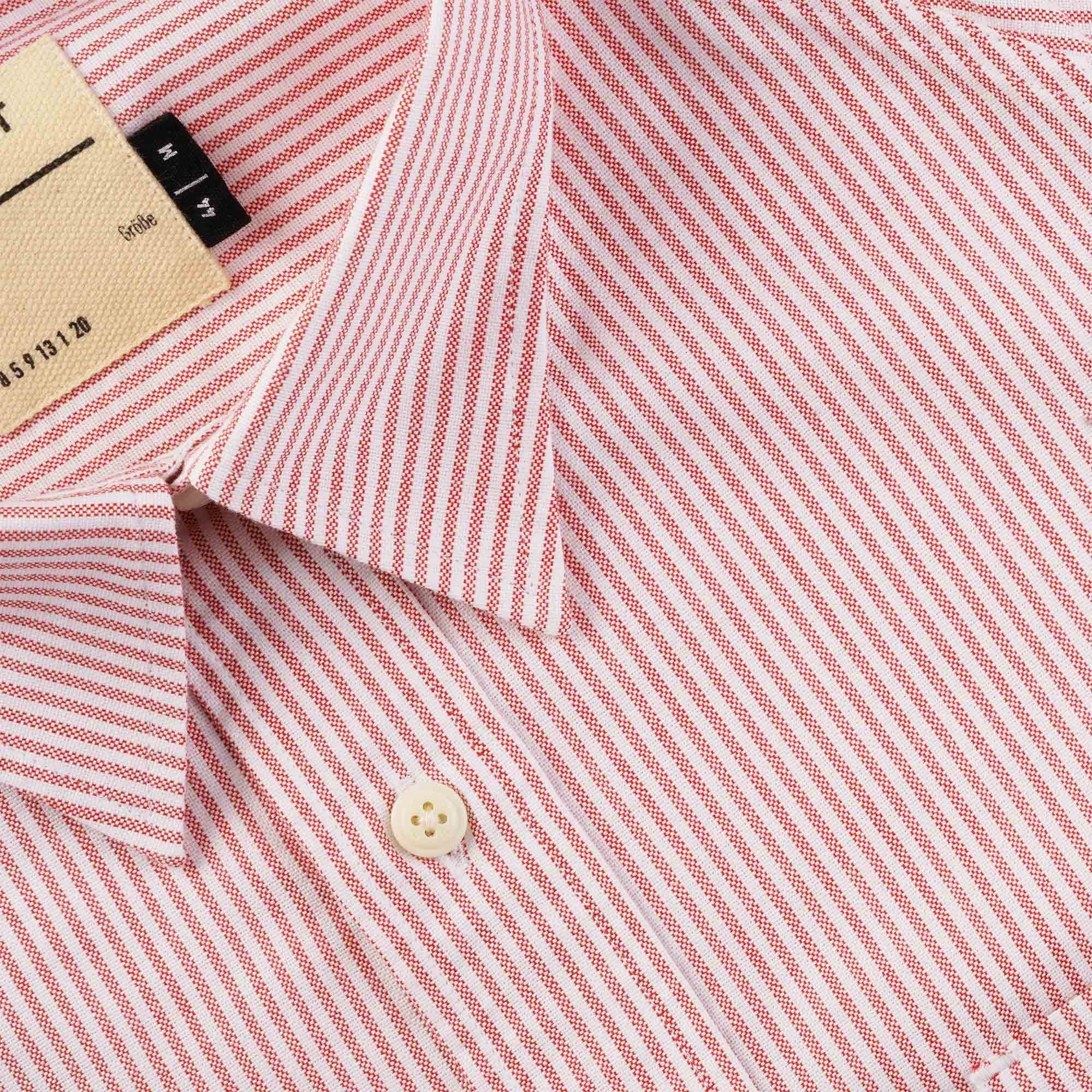 Heimat Oxford Artist Shirt - Safety Red