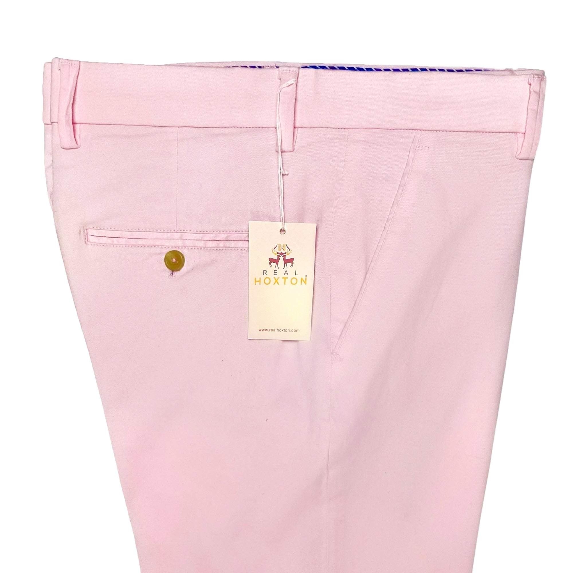 Real Hoxton Chinos - Powder Pink