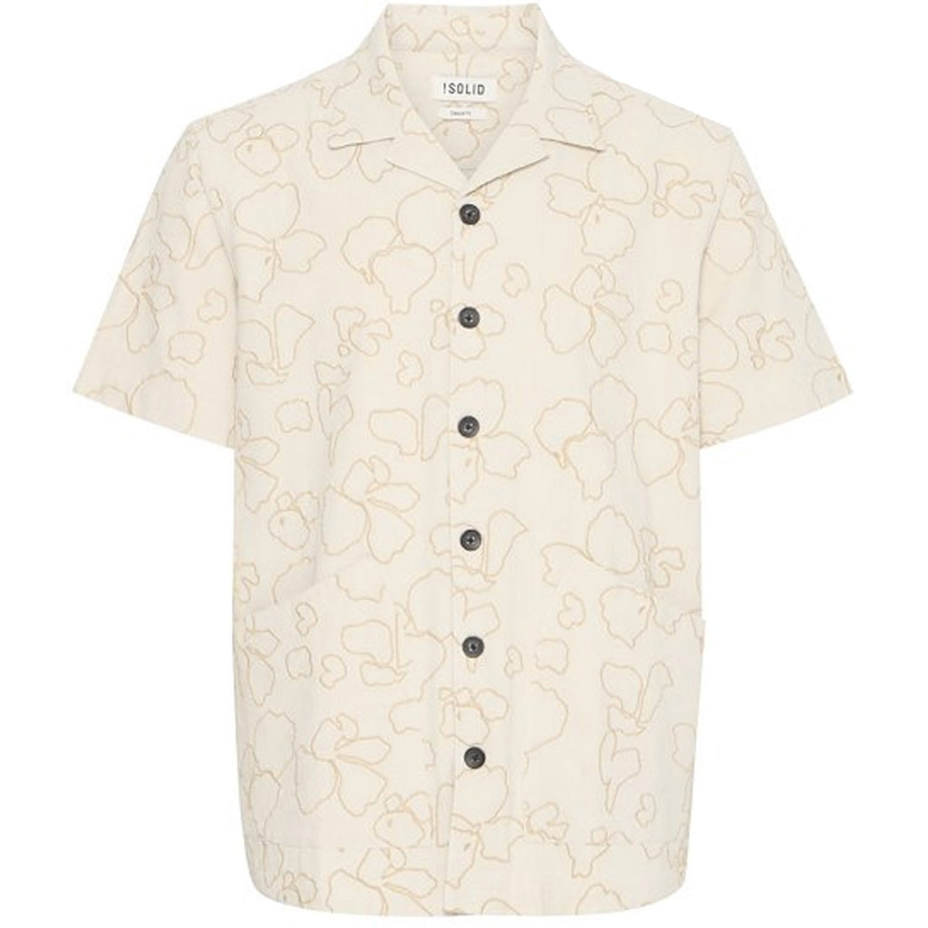 Solid Clothing Pace Shirt - Ecru