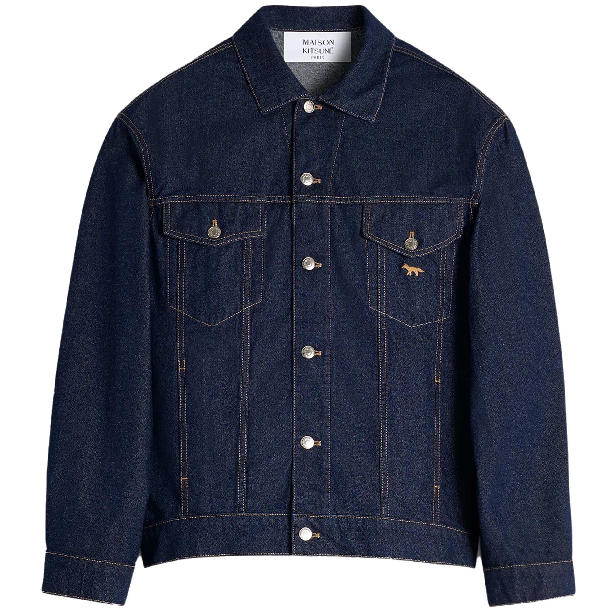 Maison Kitsune Trucker Jacket - Indigo