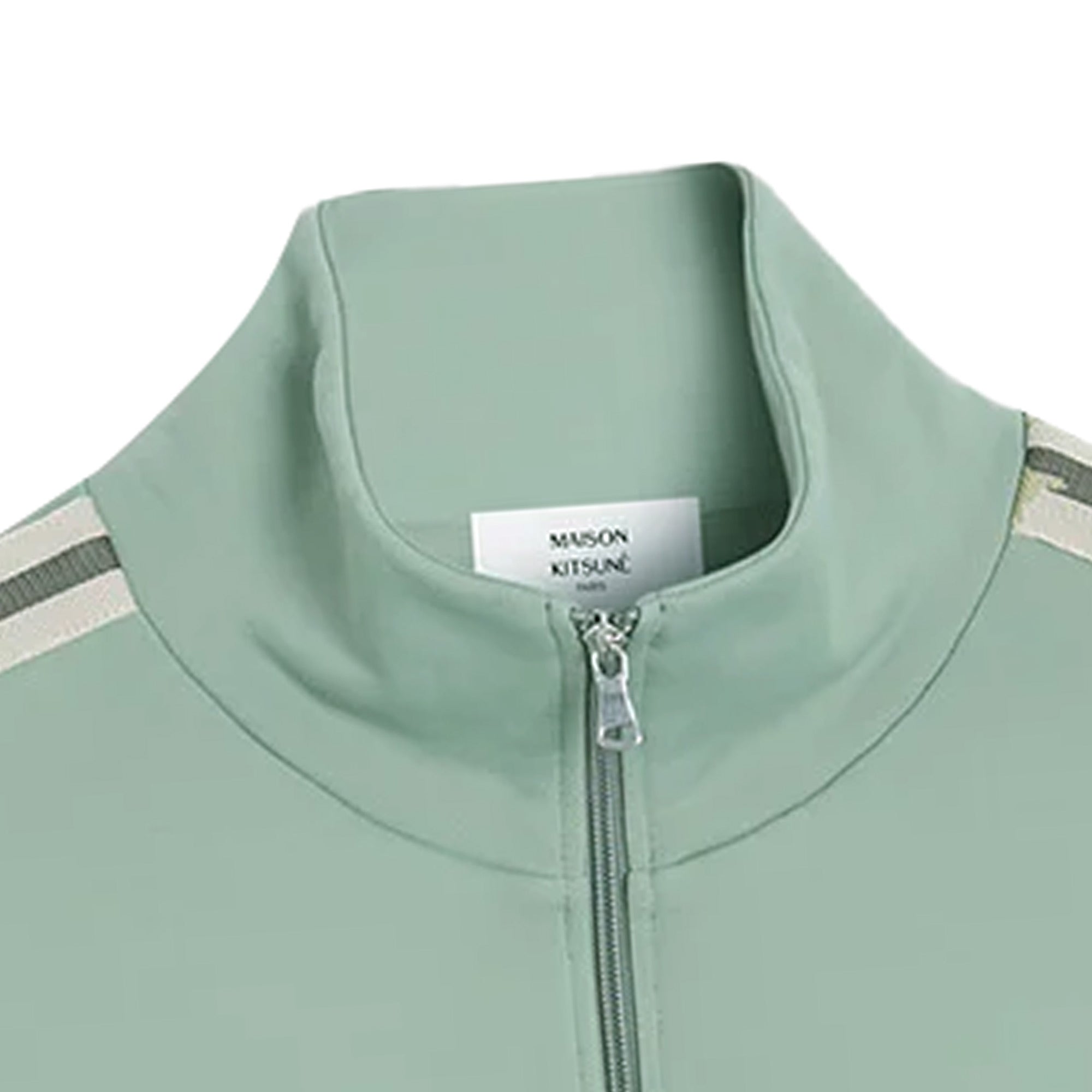 Maison Kitsune Flash Fox Zipped Track Top - Vert – Stuarts London