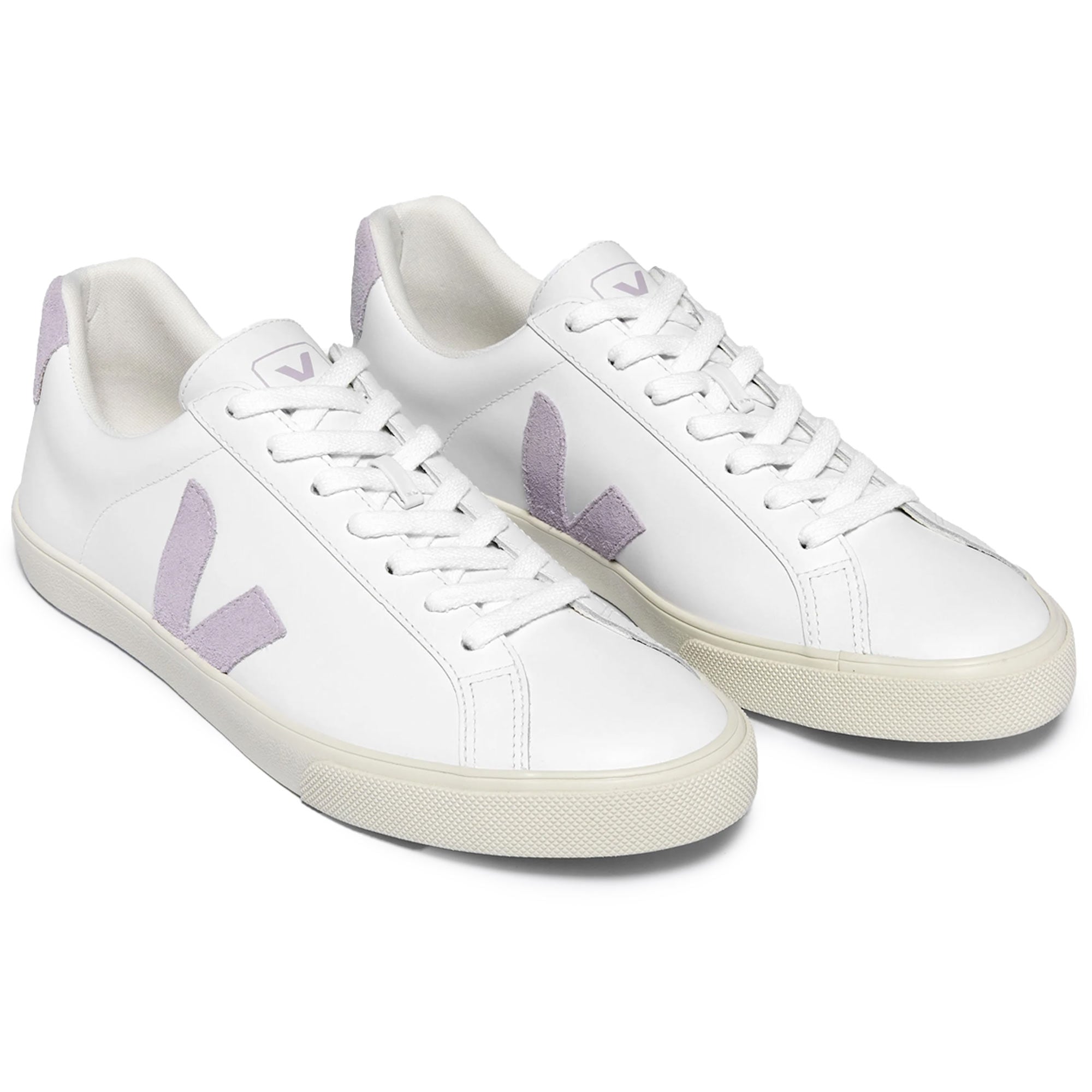 Womens Esplar Leather - White Parme