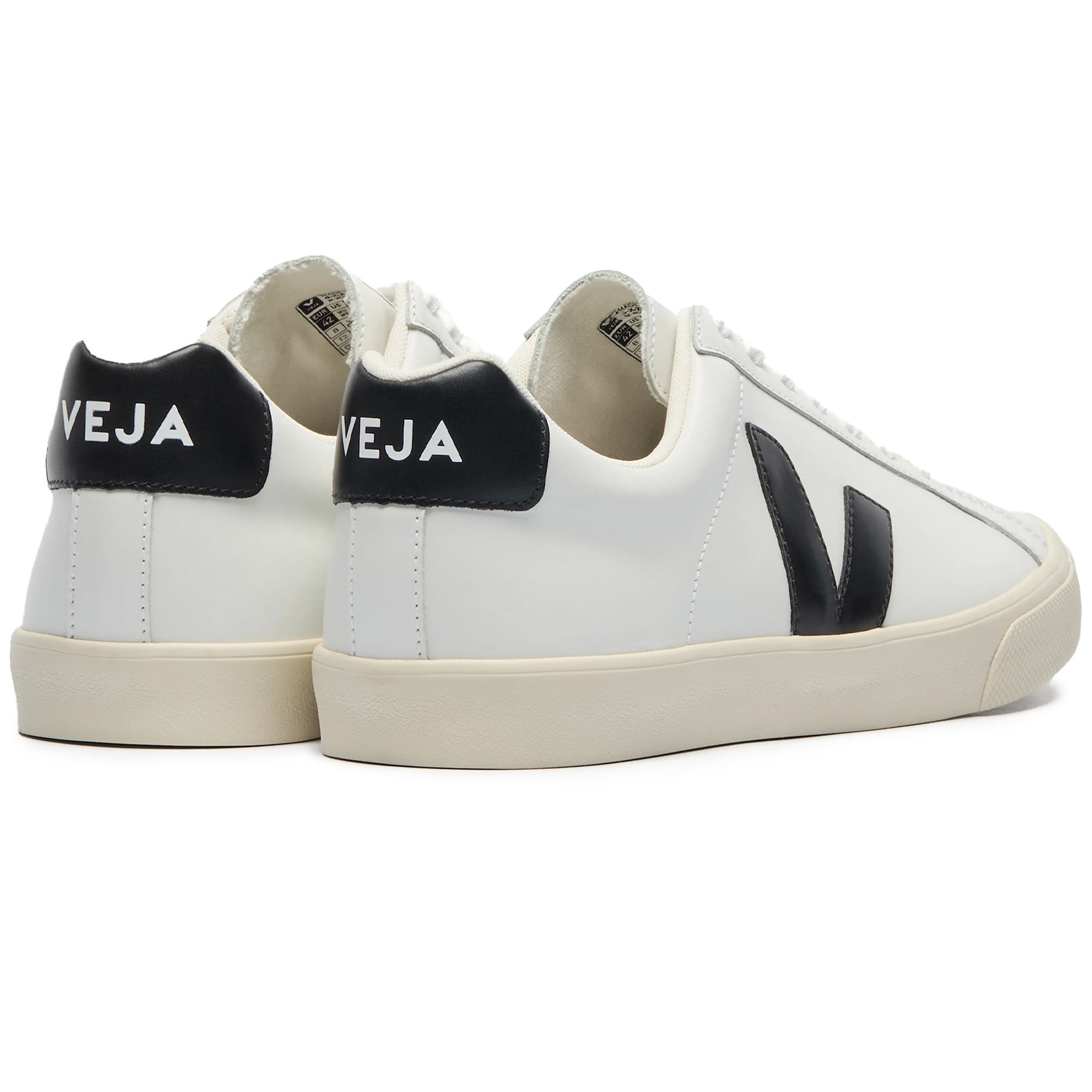 Veja Womens Esplar Leather - White Black