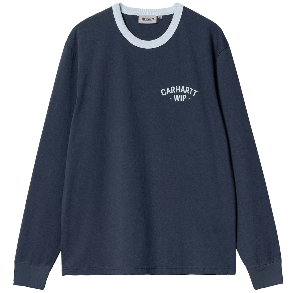 Carhartt WIP Long Sleeve 89 Ringer T-Shirt - Blue