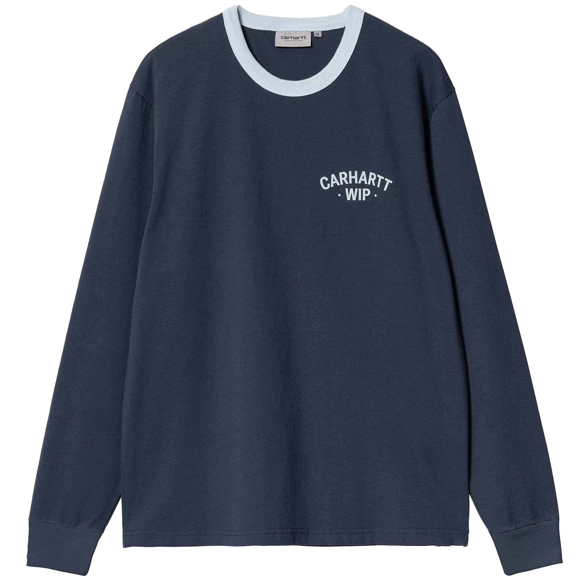 Carhartt WIP Long Sleeve 89 Ringer T-Shirt - Blue