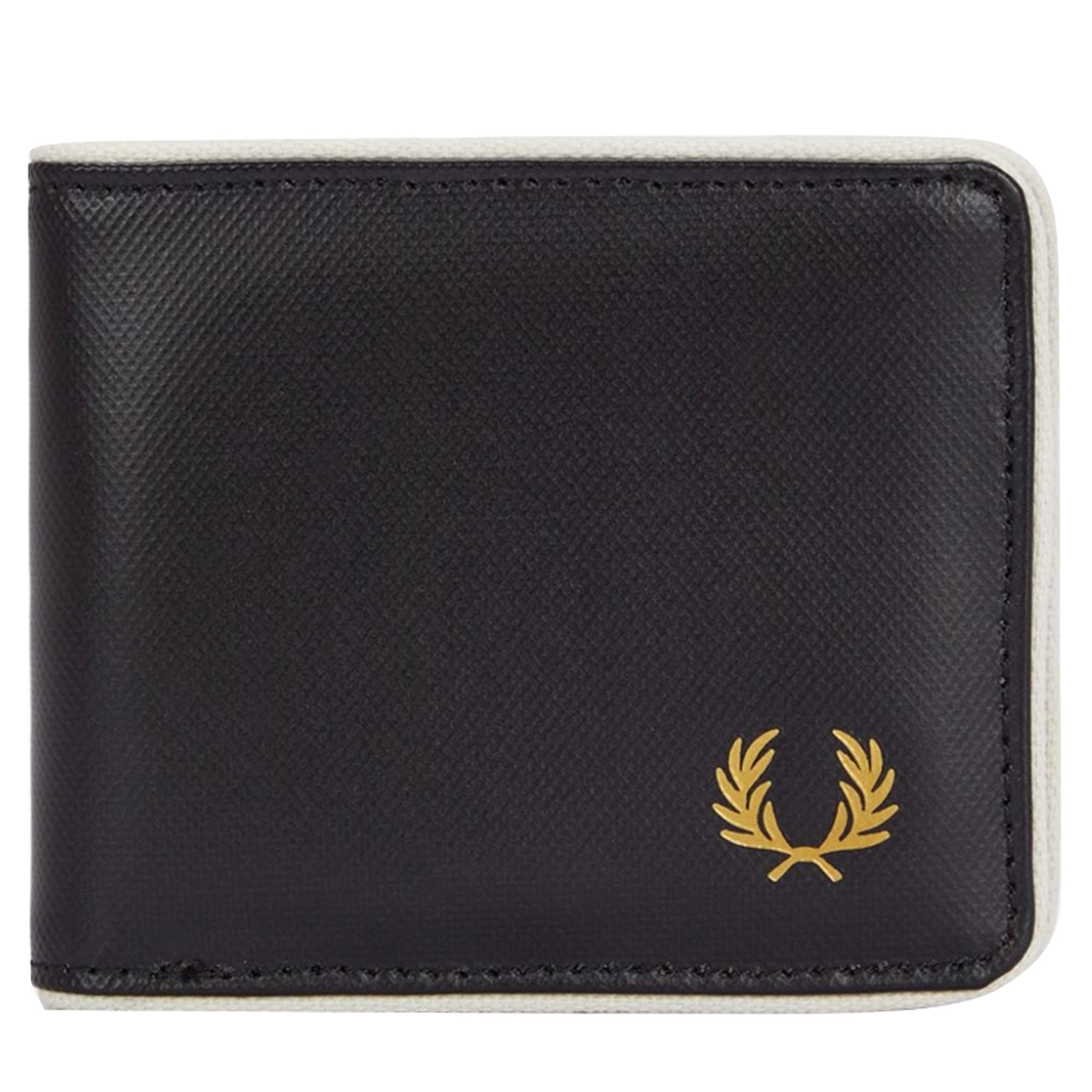 Fred Perry Laurel Wreath Billfold Wallet - Black