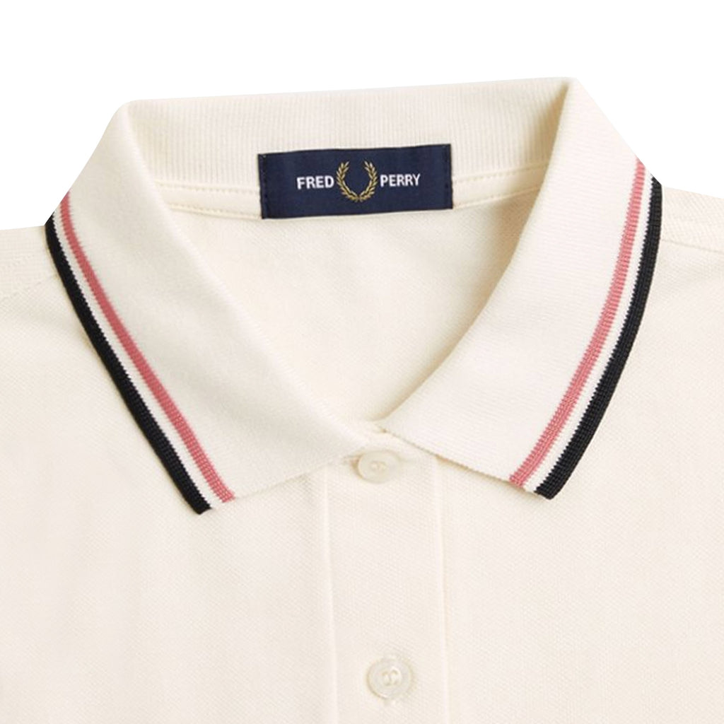 Fred Perry Womens G3600 Polo Shirt - Light Ecru