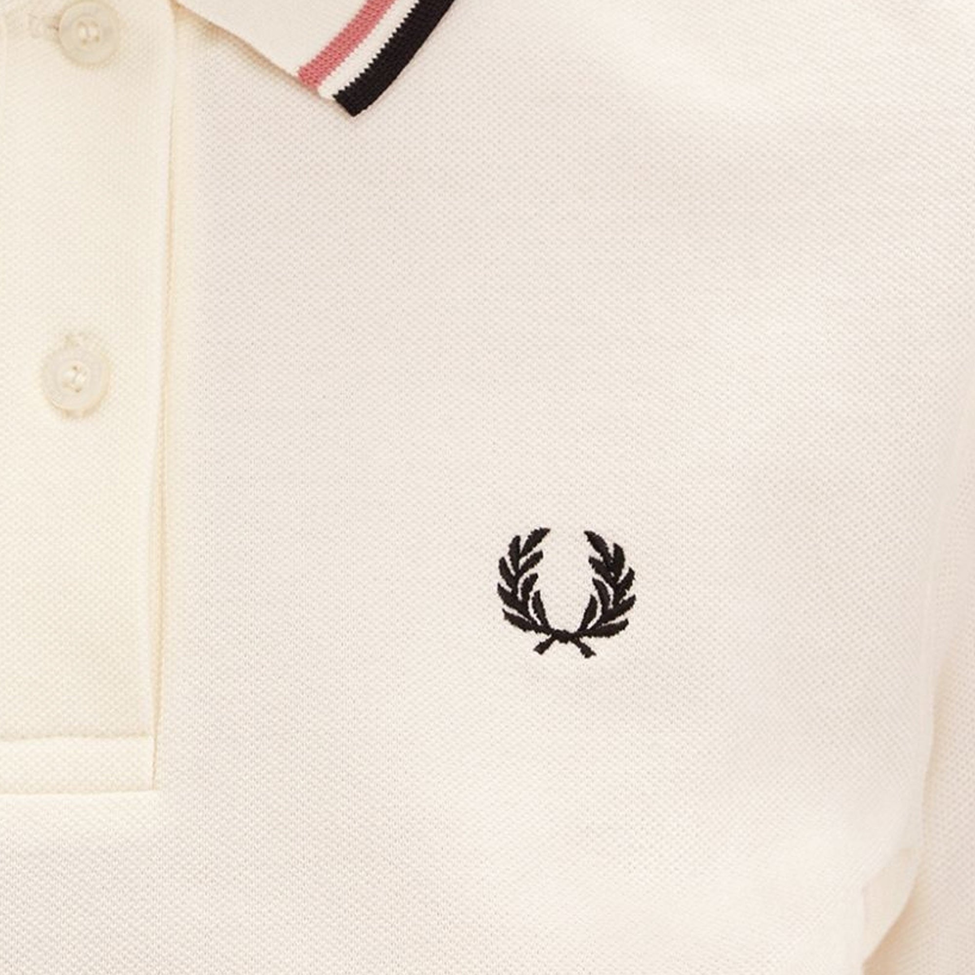 Fred Perry Womens G3600 Polo Shirt - Light Ecru