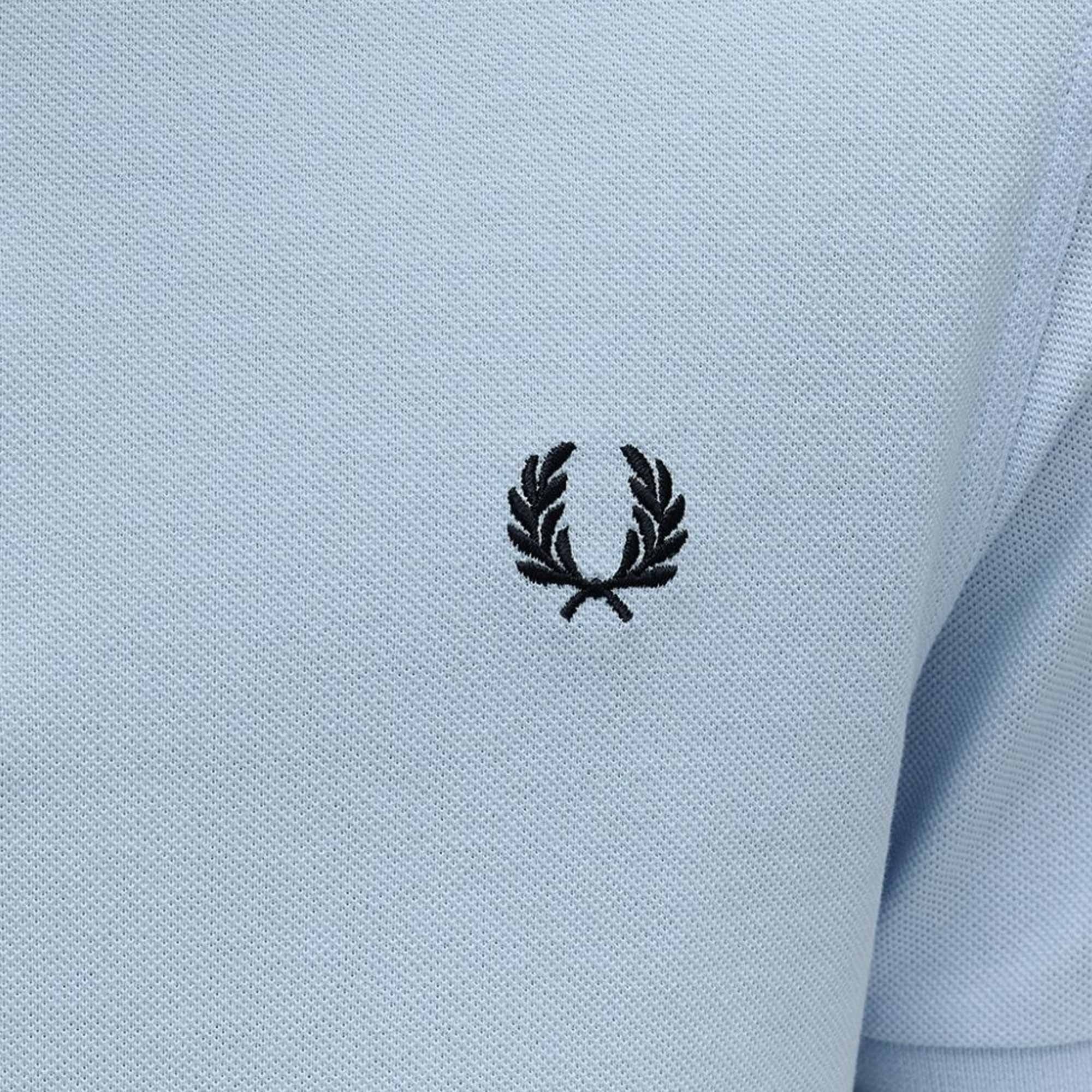 Fred Perry M3600 Twin Tipped Polo Shirt - Light Smoke