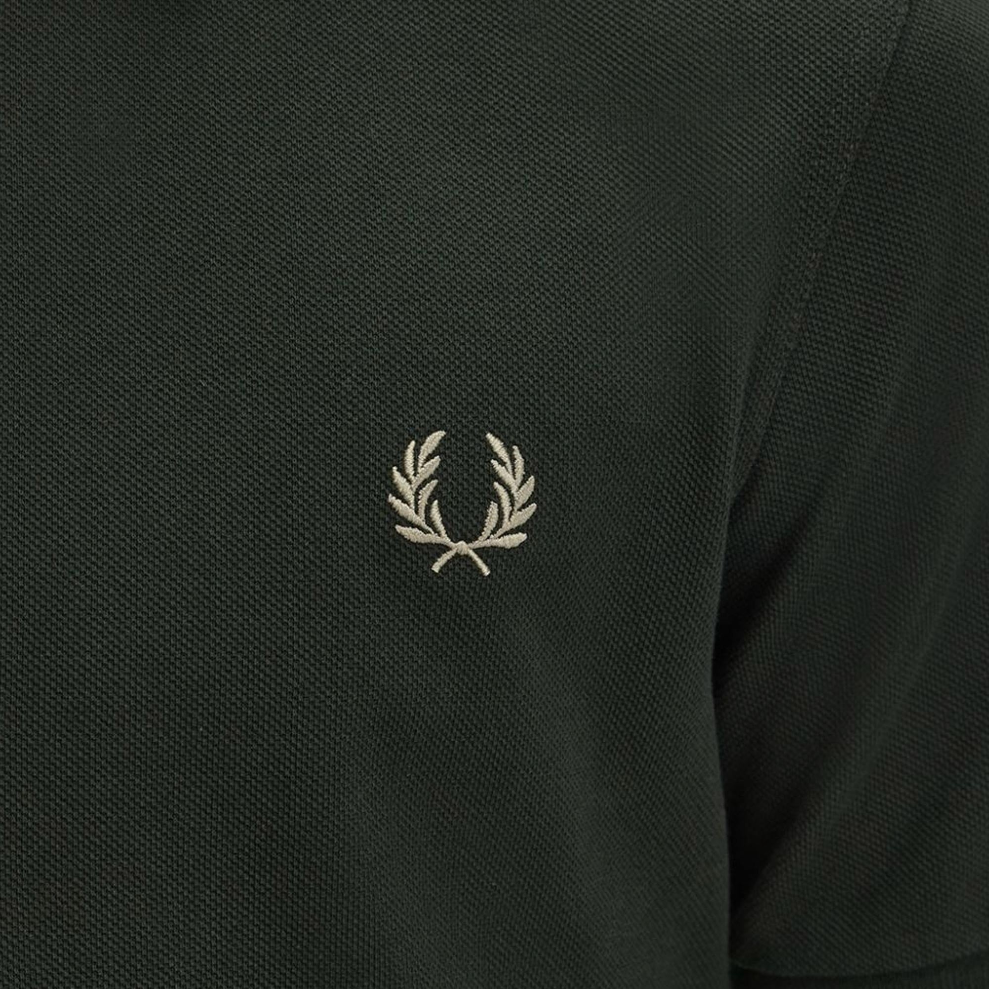 Fred Perry M3600 Twin Tipped Polo Shirt - Night Green