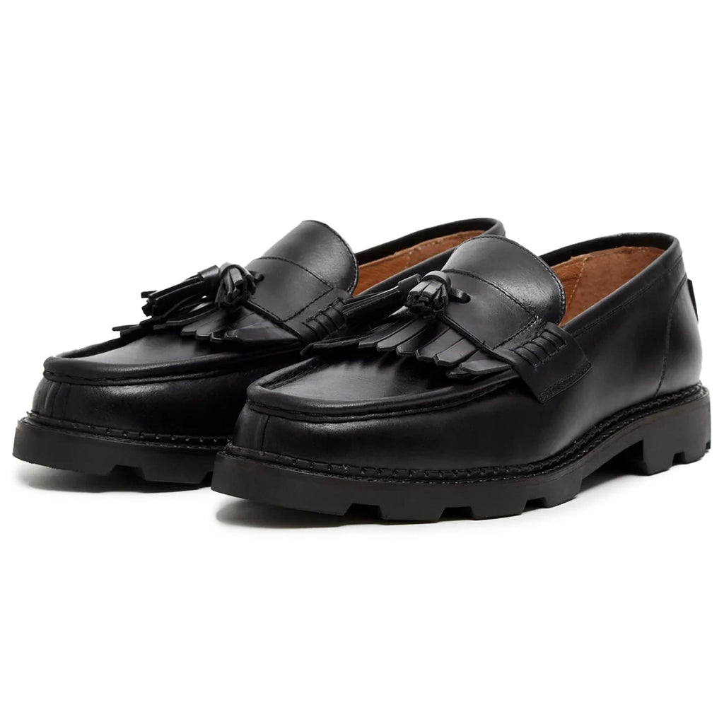 Pompeii Modena Tassel Loafers - Black