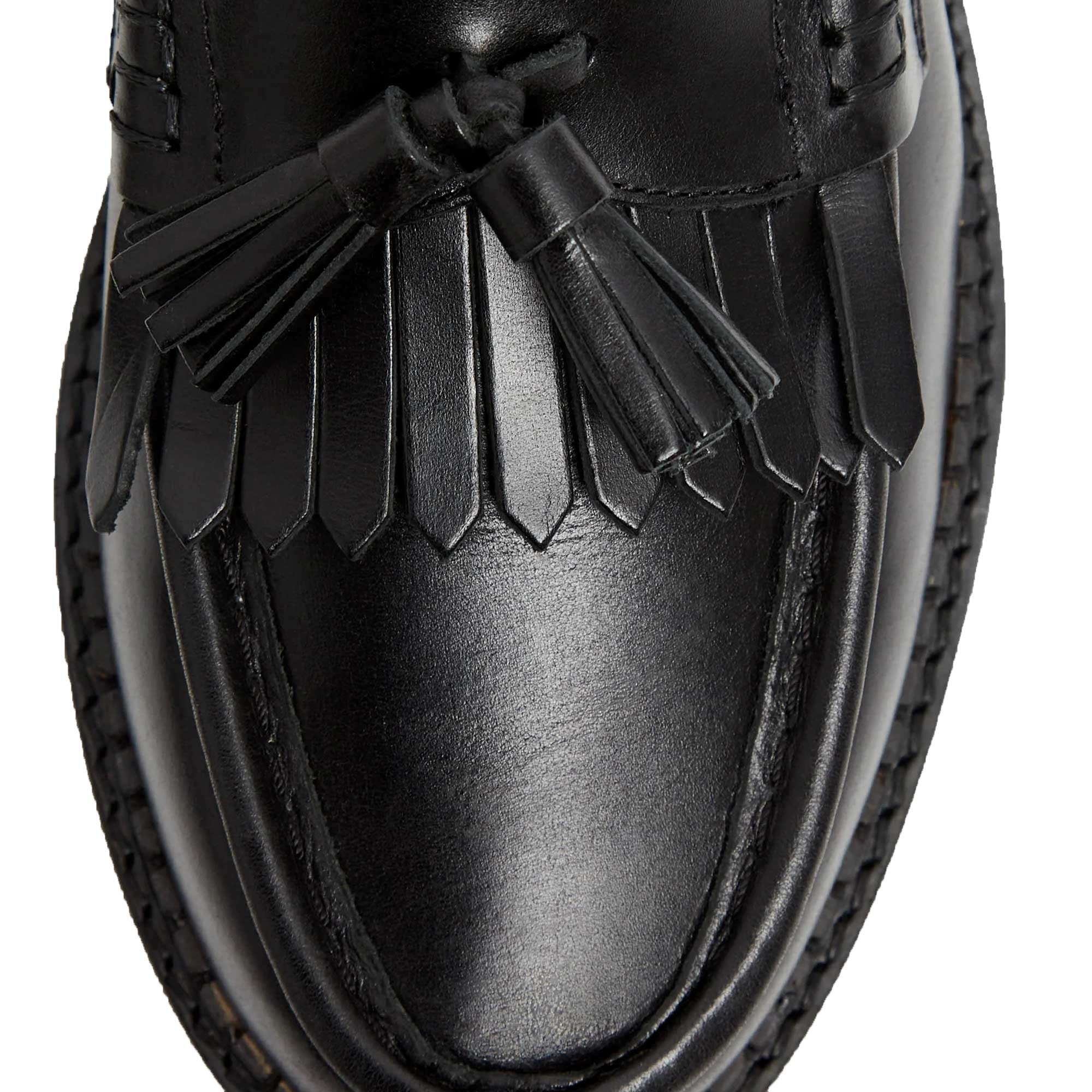 Pompeii Modena Tassel Loafers - Black