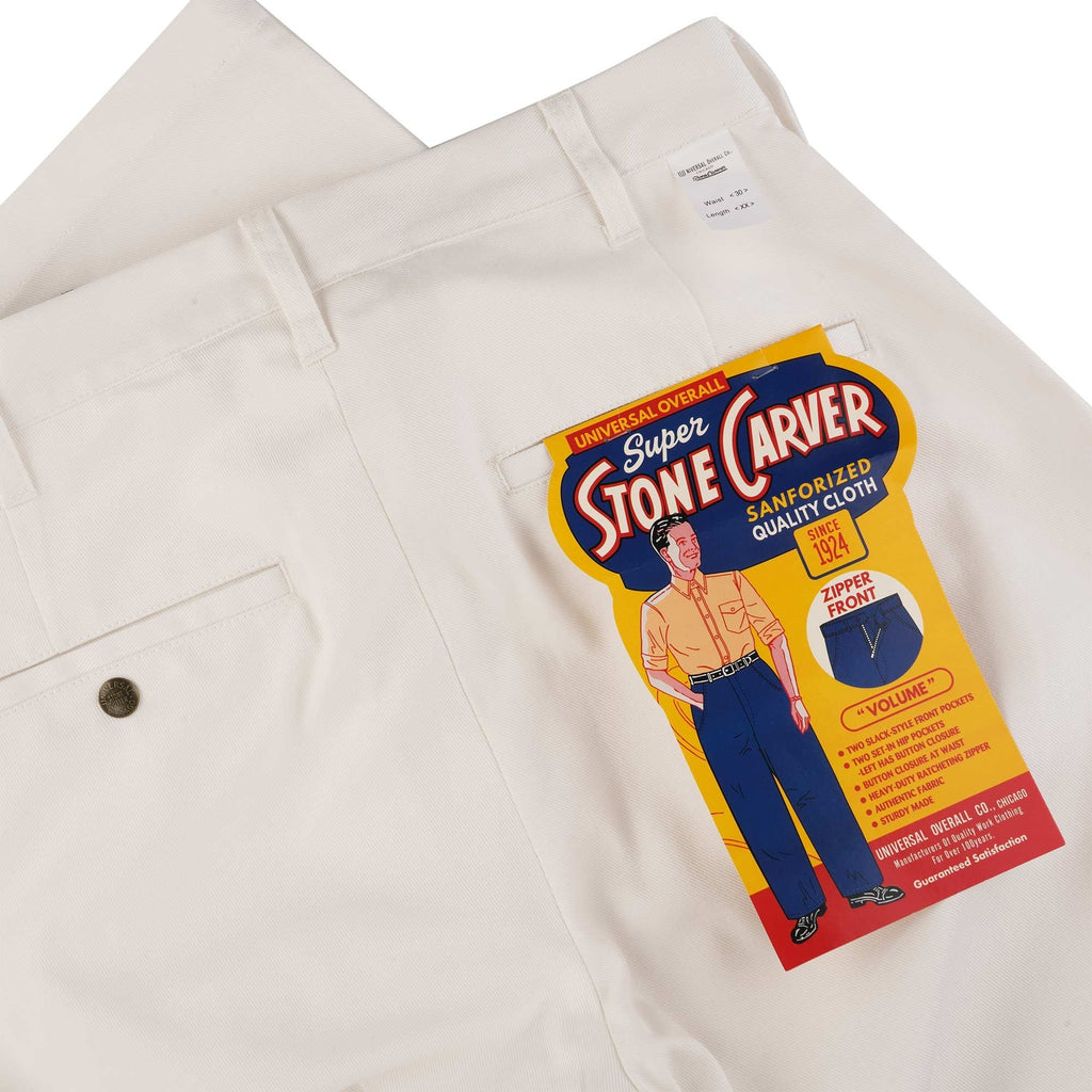 Universal Overall Volume Trousers - Off White
