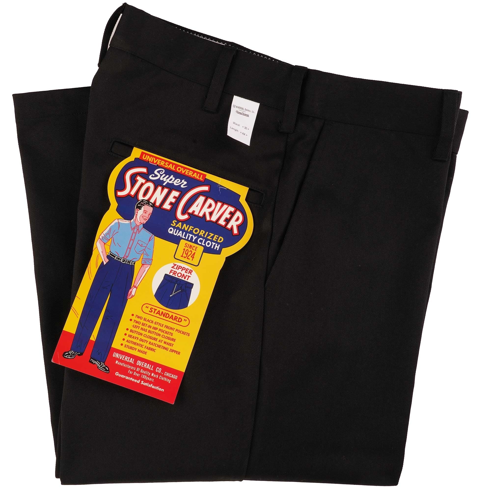 Universal Overall Standard Trousers - Black