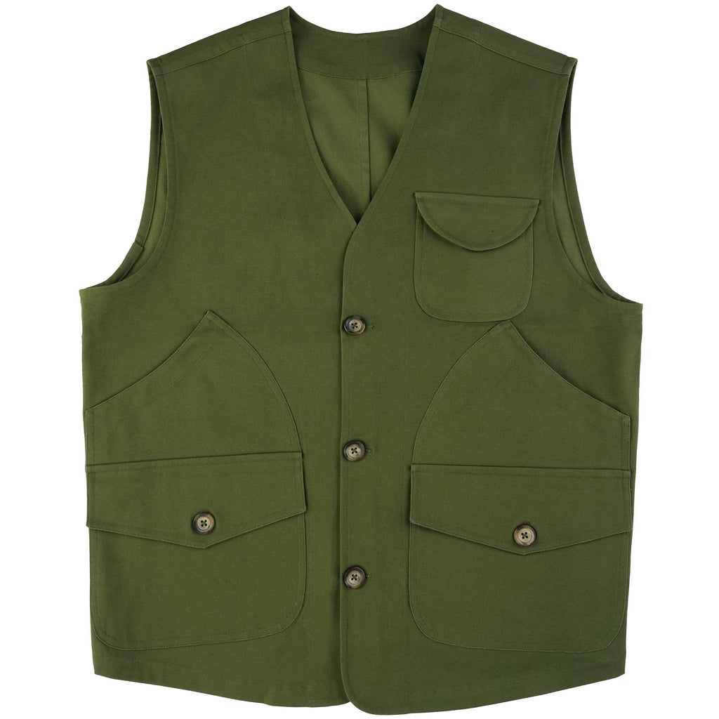 Real Hoxton Utility Vest - Olive