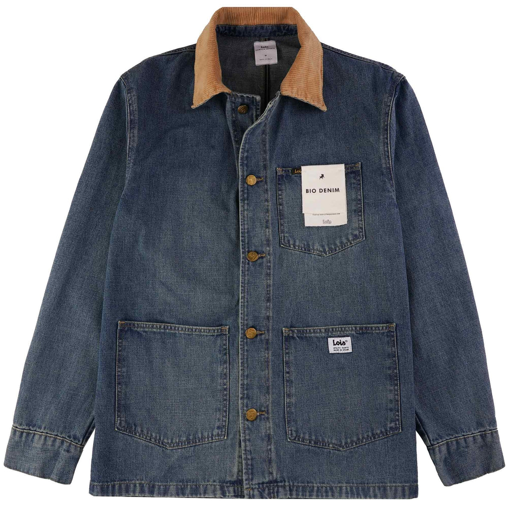 Lois Jeans Locomotive Cord Jacket - Blue