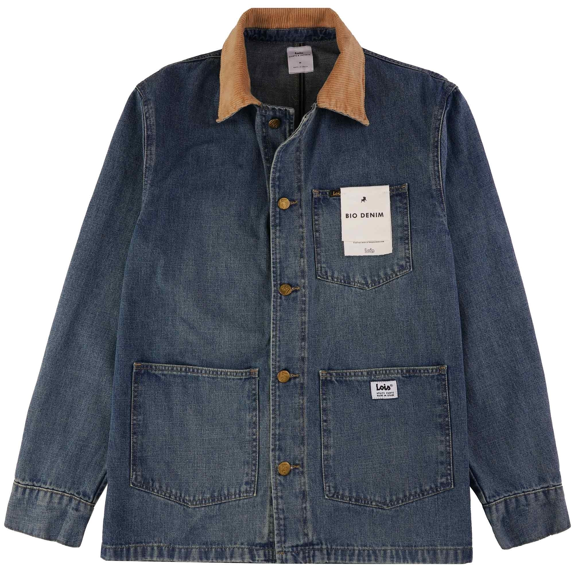 Lois Jeans Locomotive Cord Jacket - Blue