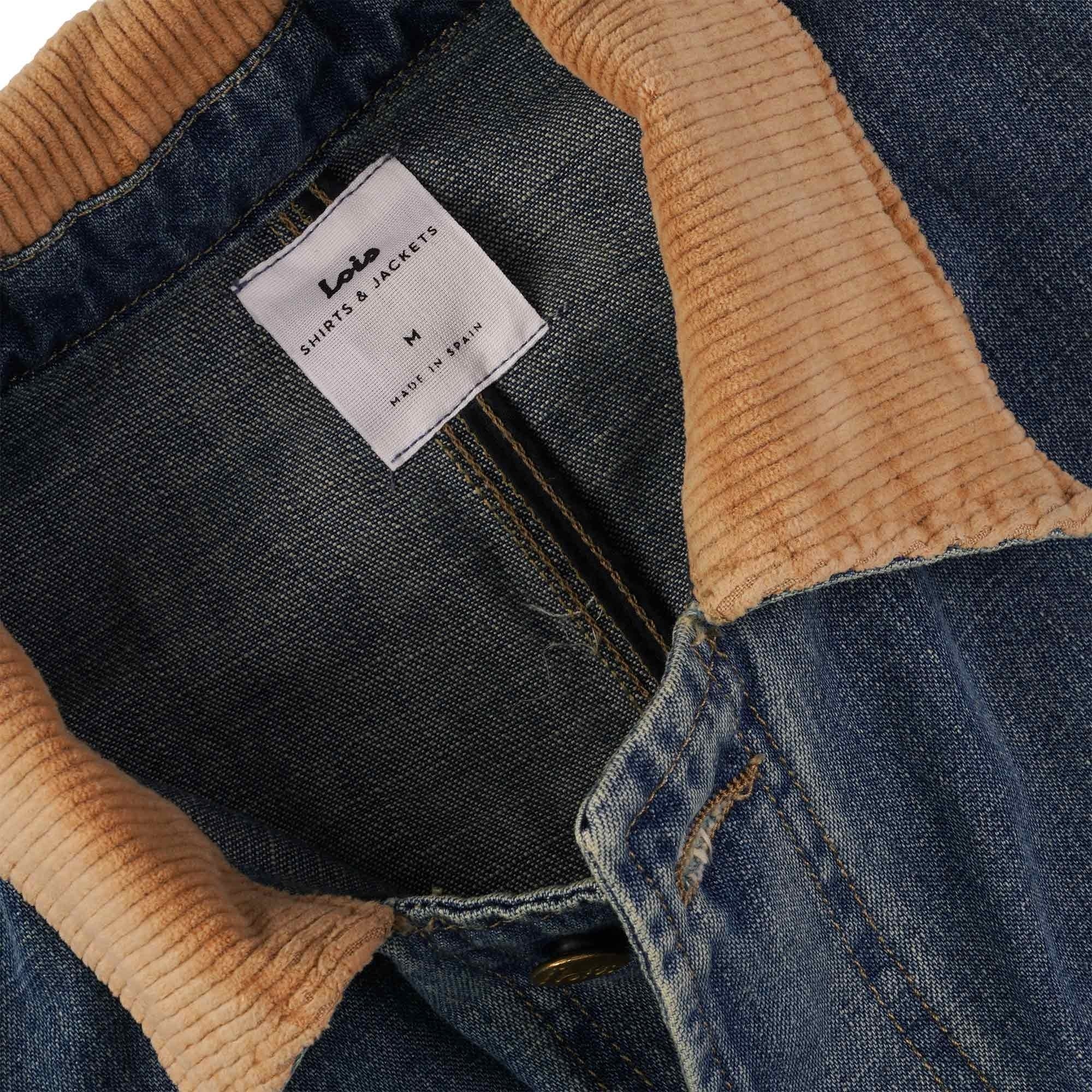 Lois Jeans Locomotive Cord Jacket - Blue
